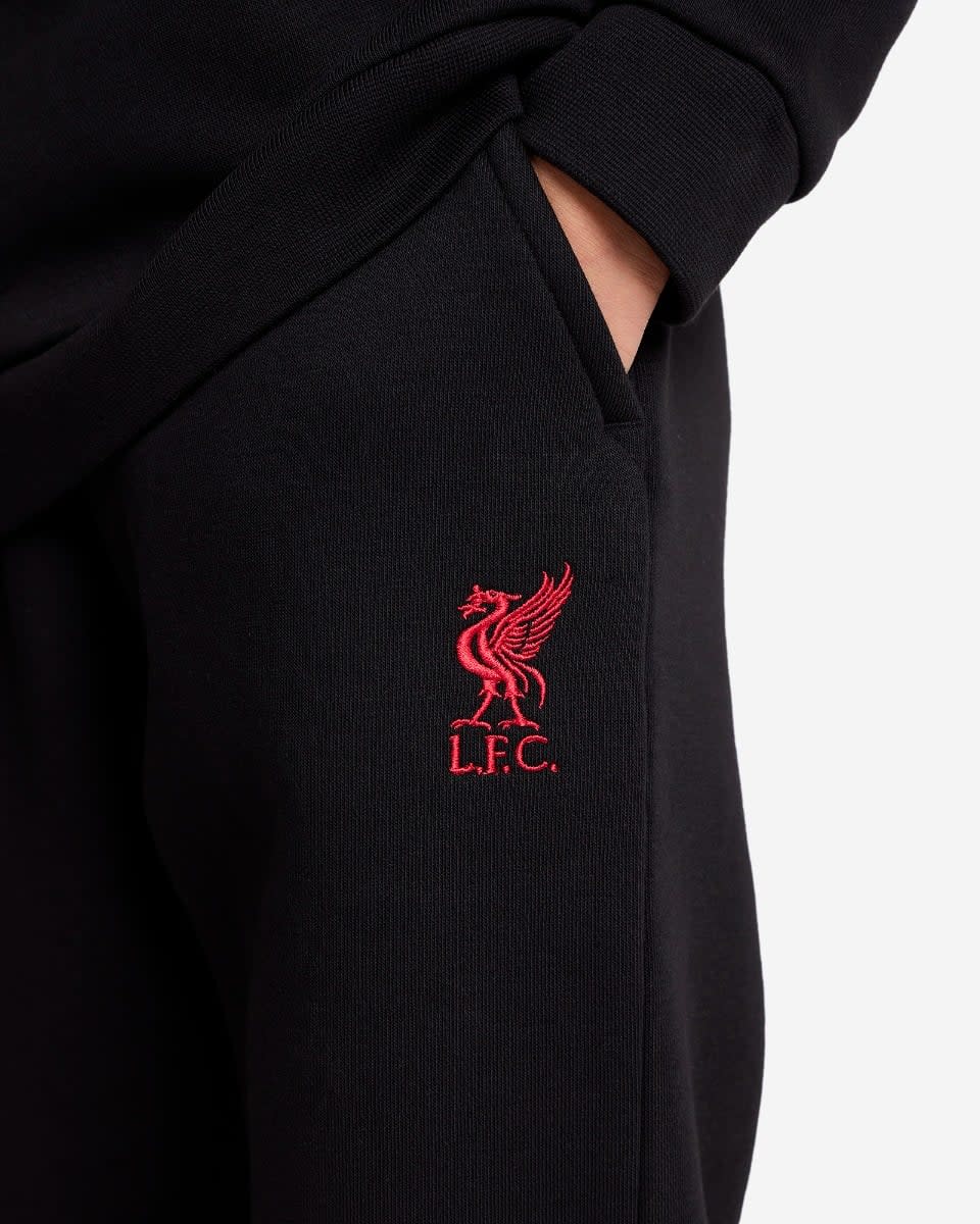 LFC Juniors Hooded Jog Set Black - Image 3