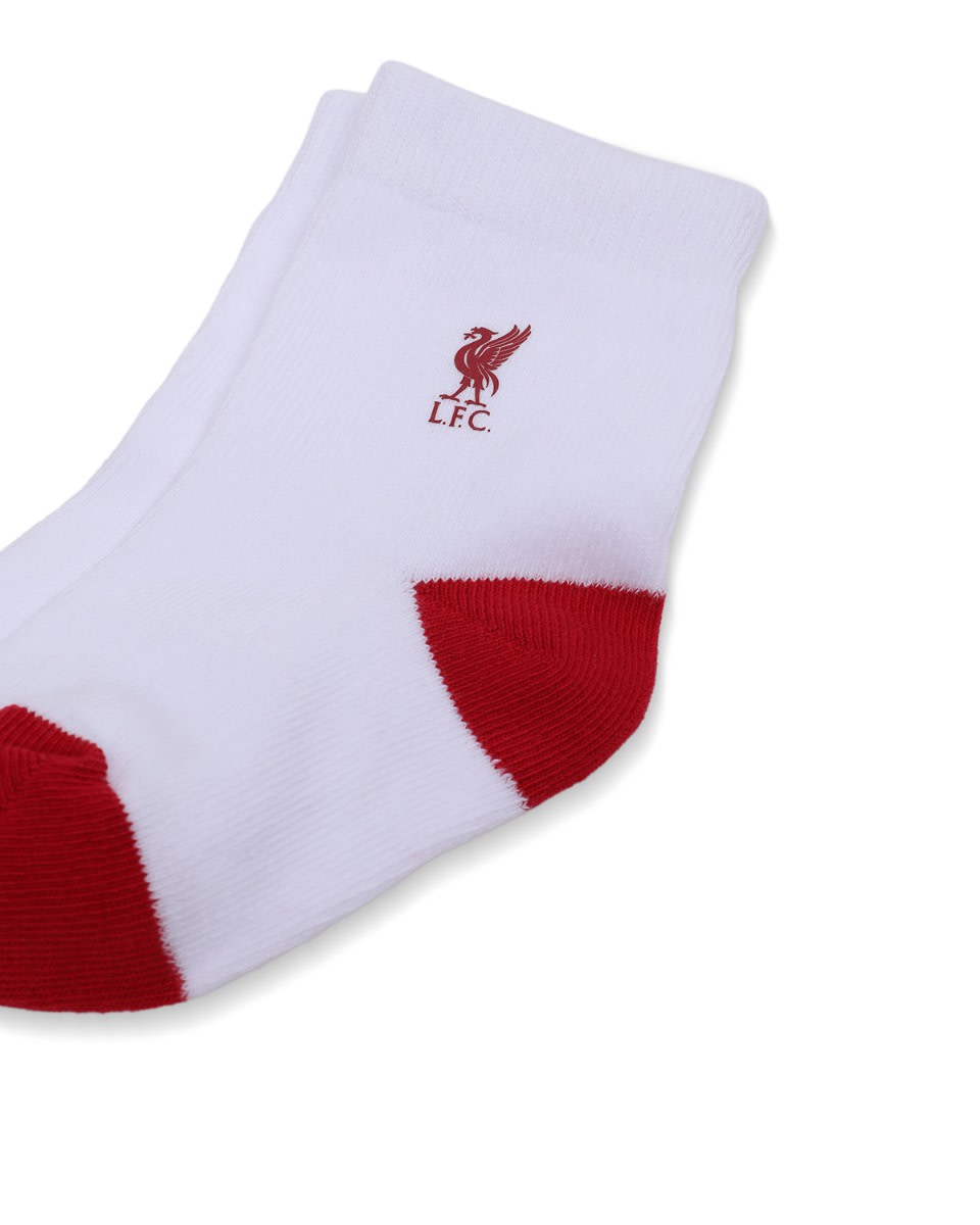 LFC Baby 2Pk Socks Red & White - Image 2