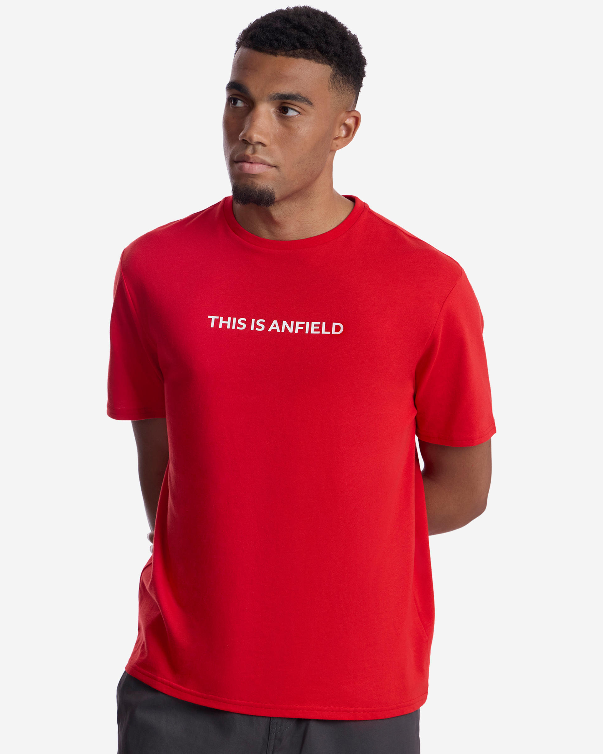 Camiseta LFC This Is Anfield para hombre, color rojo - Image 3
