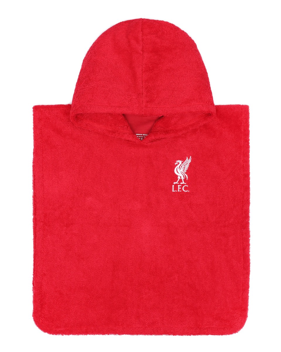 LFC Infants Poncho Towel Red - Image 1