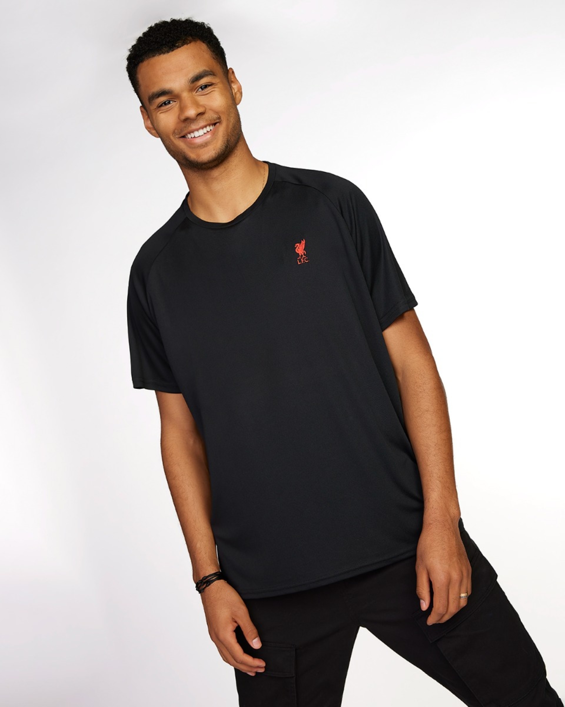 เสื้อยืดเด็กผู้ชายรุ่น LFC สีดำ - Image 2