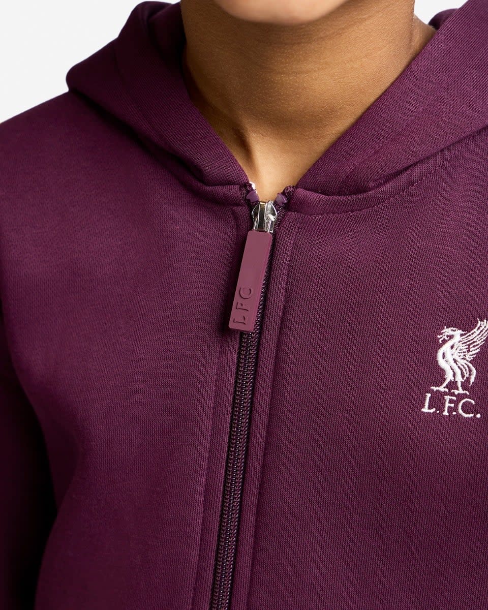LFC Infants Jog Set Cherry - Image 3