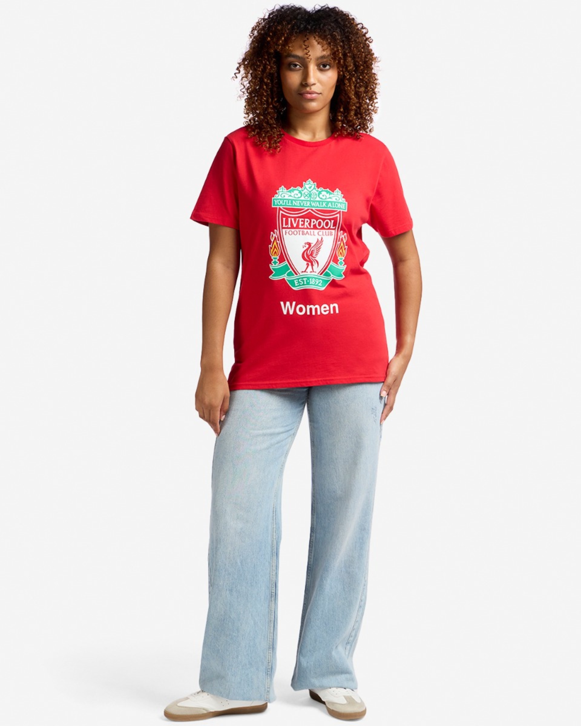 เสื้อยืดผู้ใหญ่รุ่น LFCW สีแดง - Image 3