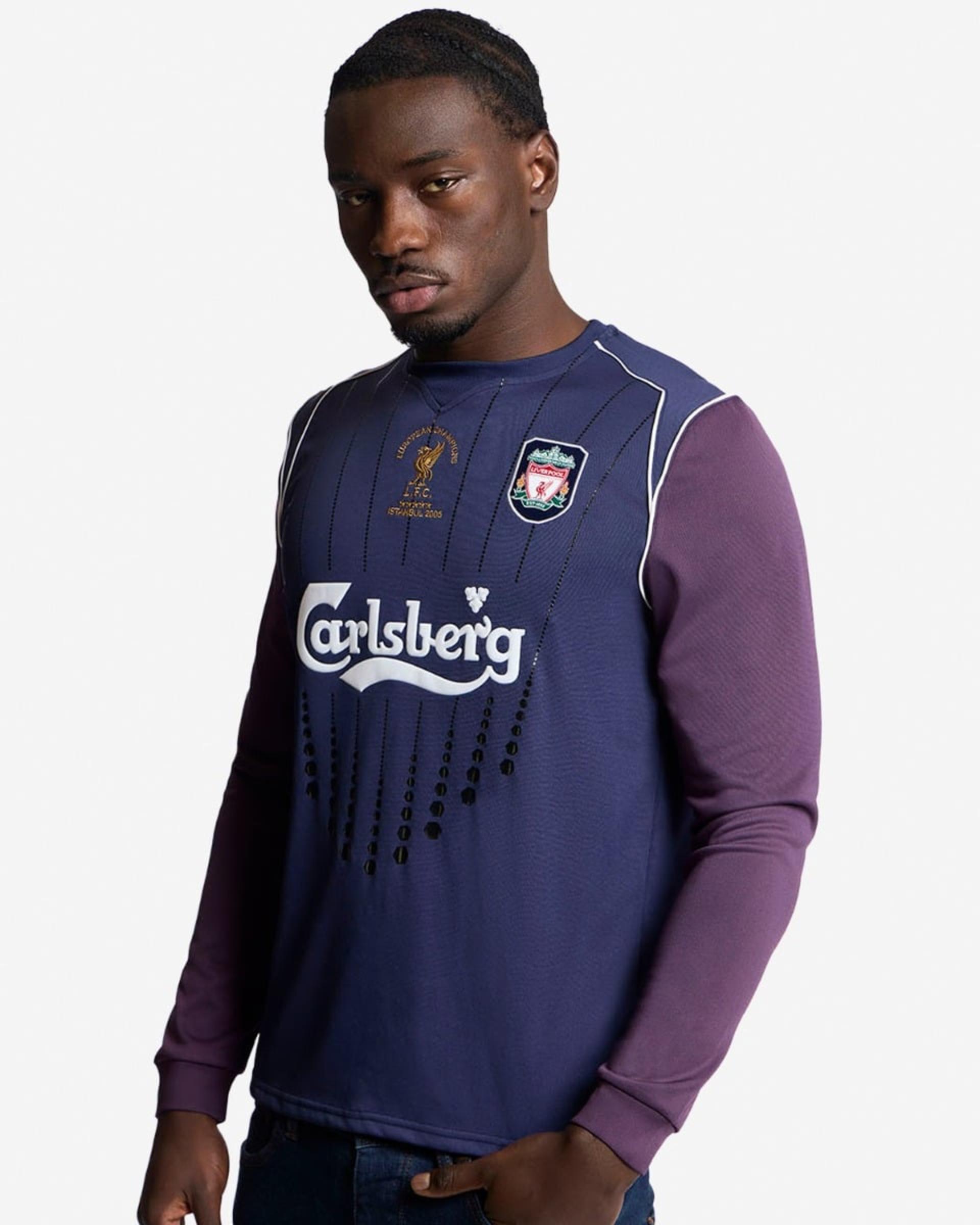 เสื้อยืดผู้รักษาประตูแขนยาวอิสตันบูล ย้อนยุค 2005 LFC - Image 3