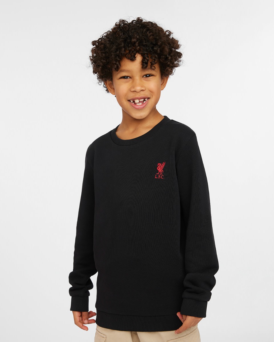 LFC Junior Rundhals-Sweatshirt Schwarz - Image 2