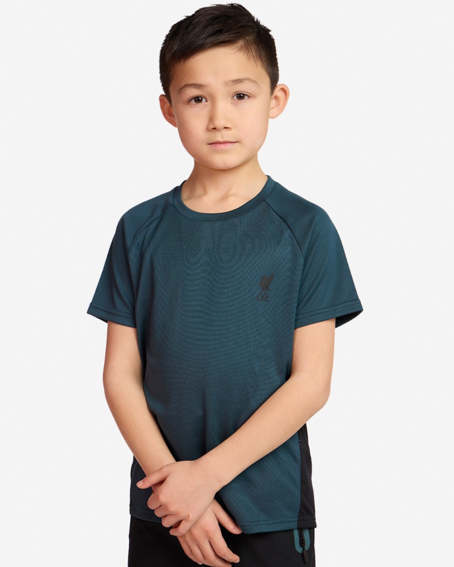 LFC Juniors Panel Raglan Tee Grøn - Image 1