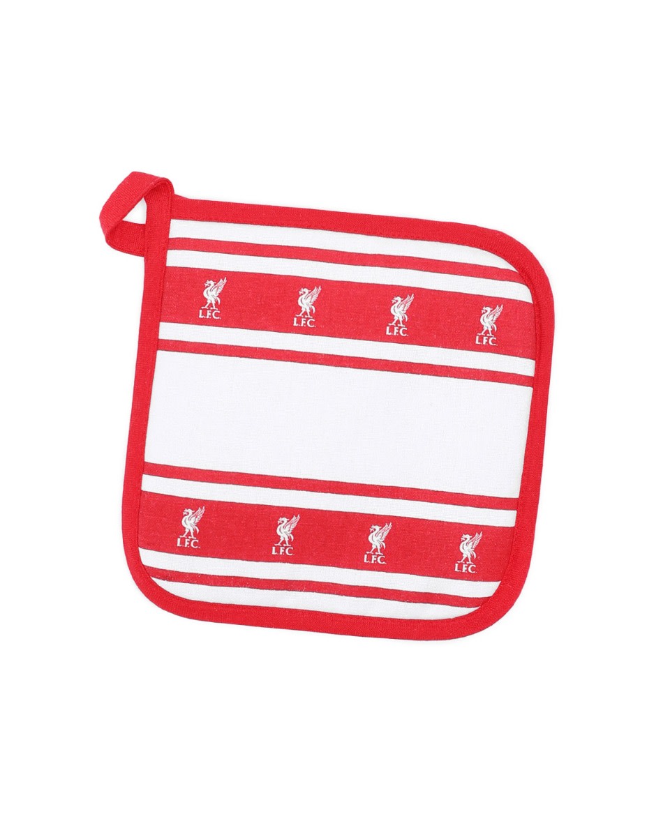 LFC Oven Glove, Towel & Heat Pad Set Red - Image 4