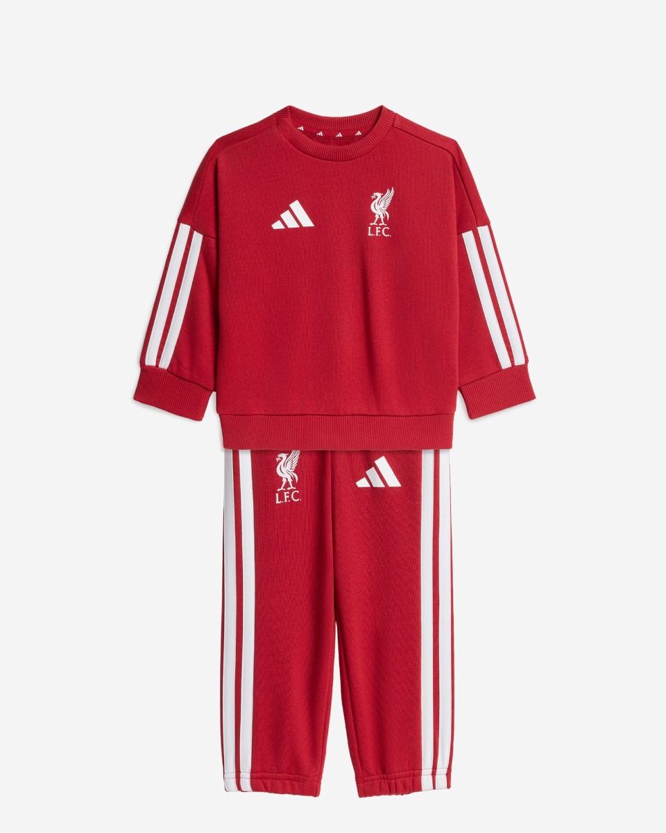 LFC adidas DNA Joggingset Active für Babys 26/27, kastanienbraun - Image 2