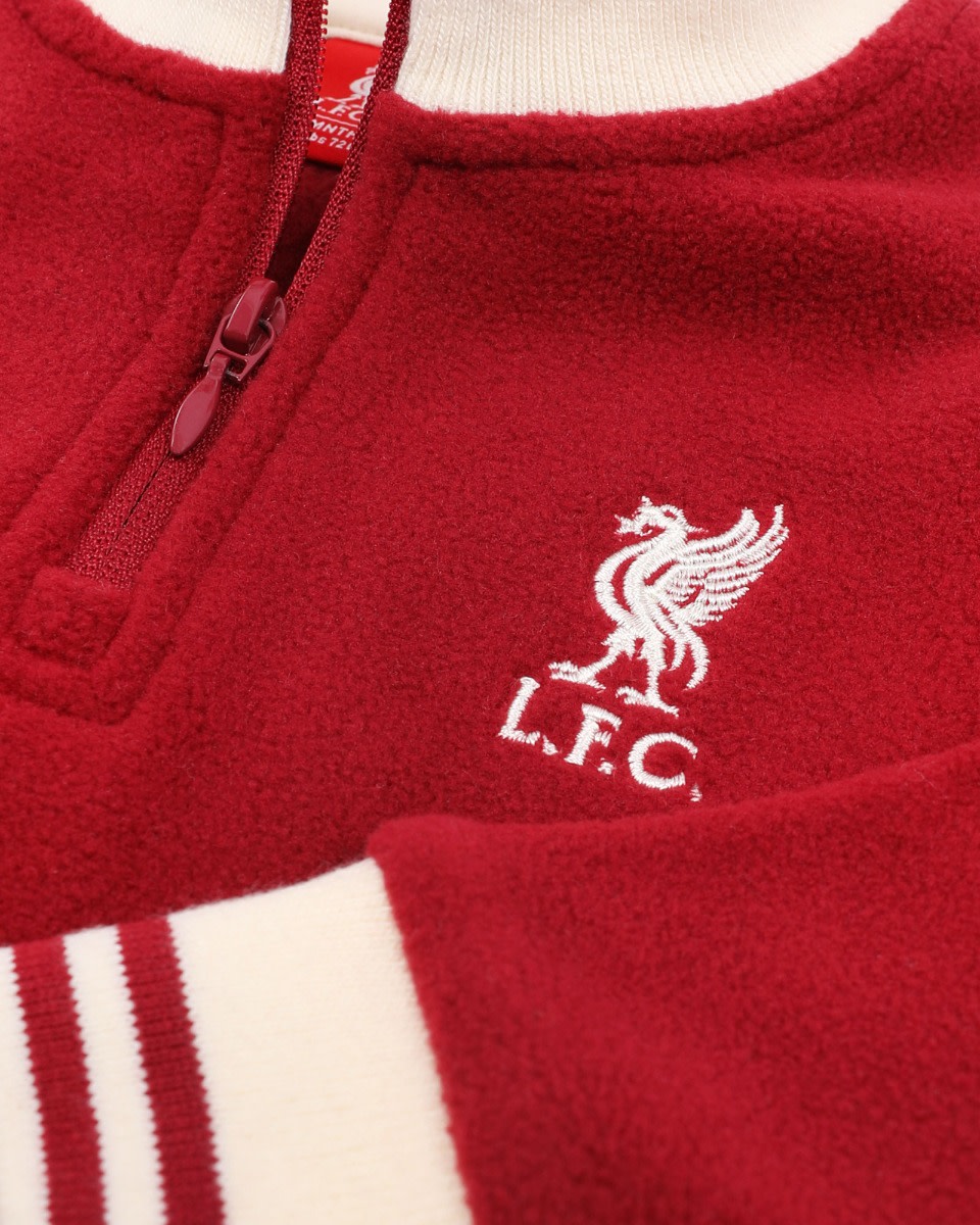 LFC Baby Fleece Jog Set Red - Image 3