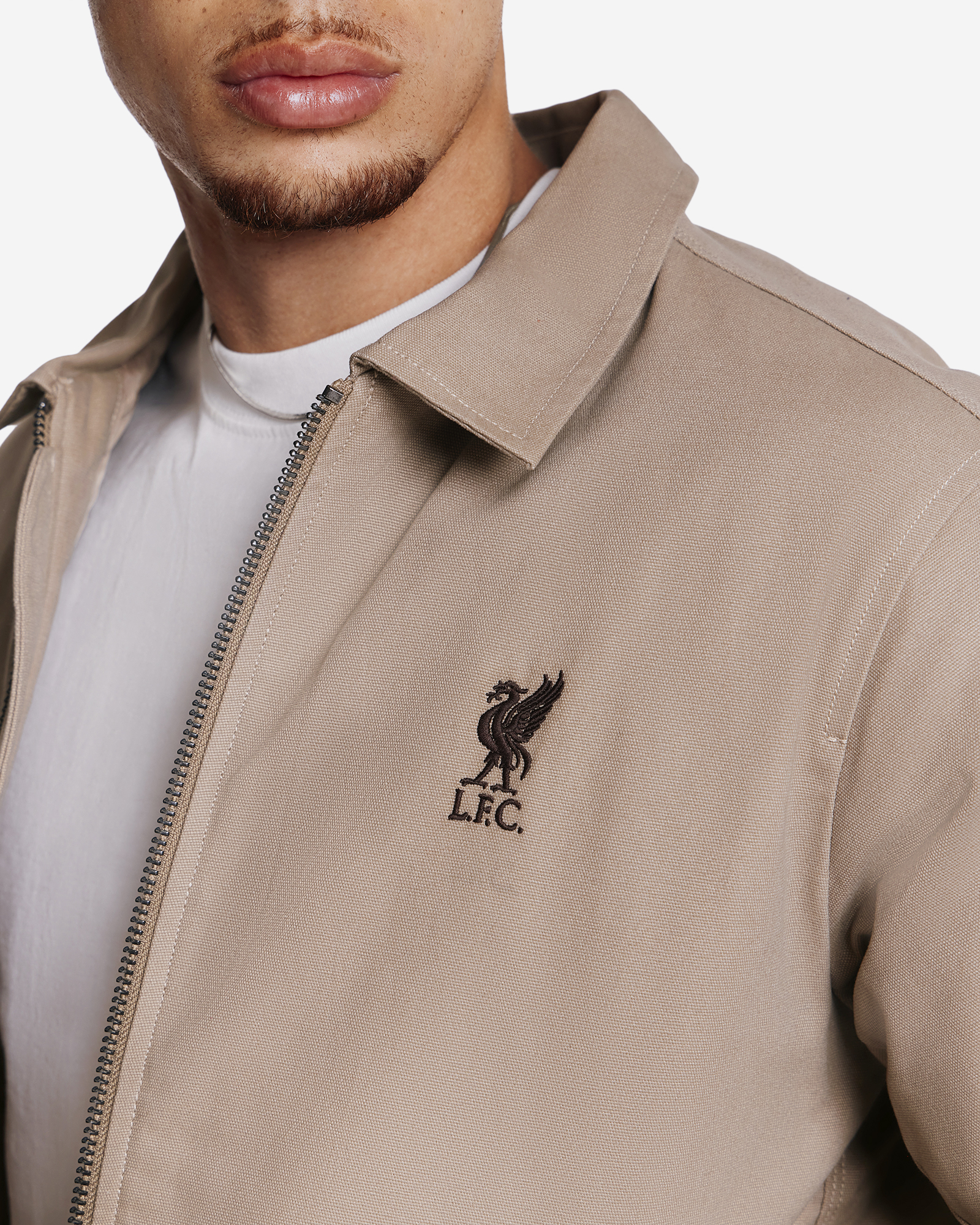 Chaqueta LFC Worker para hombre, color marrón - Image 4