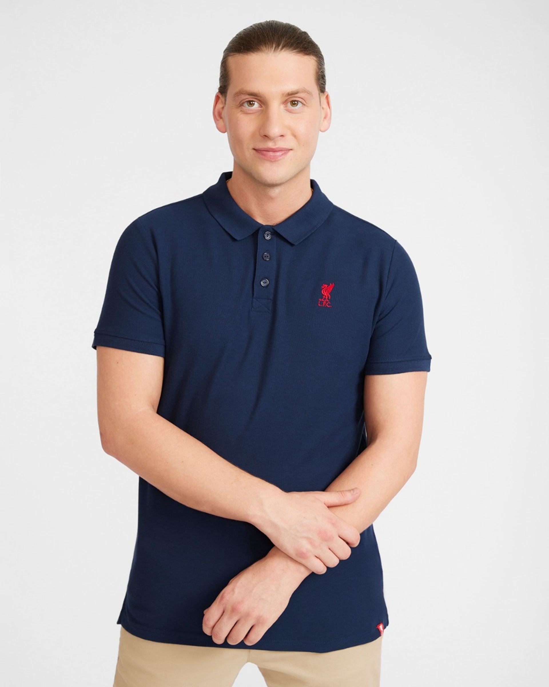 Polo Conninsby LFC pour hommes, bleu marine - Image 2