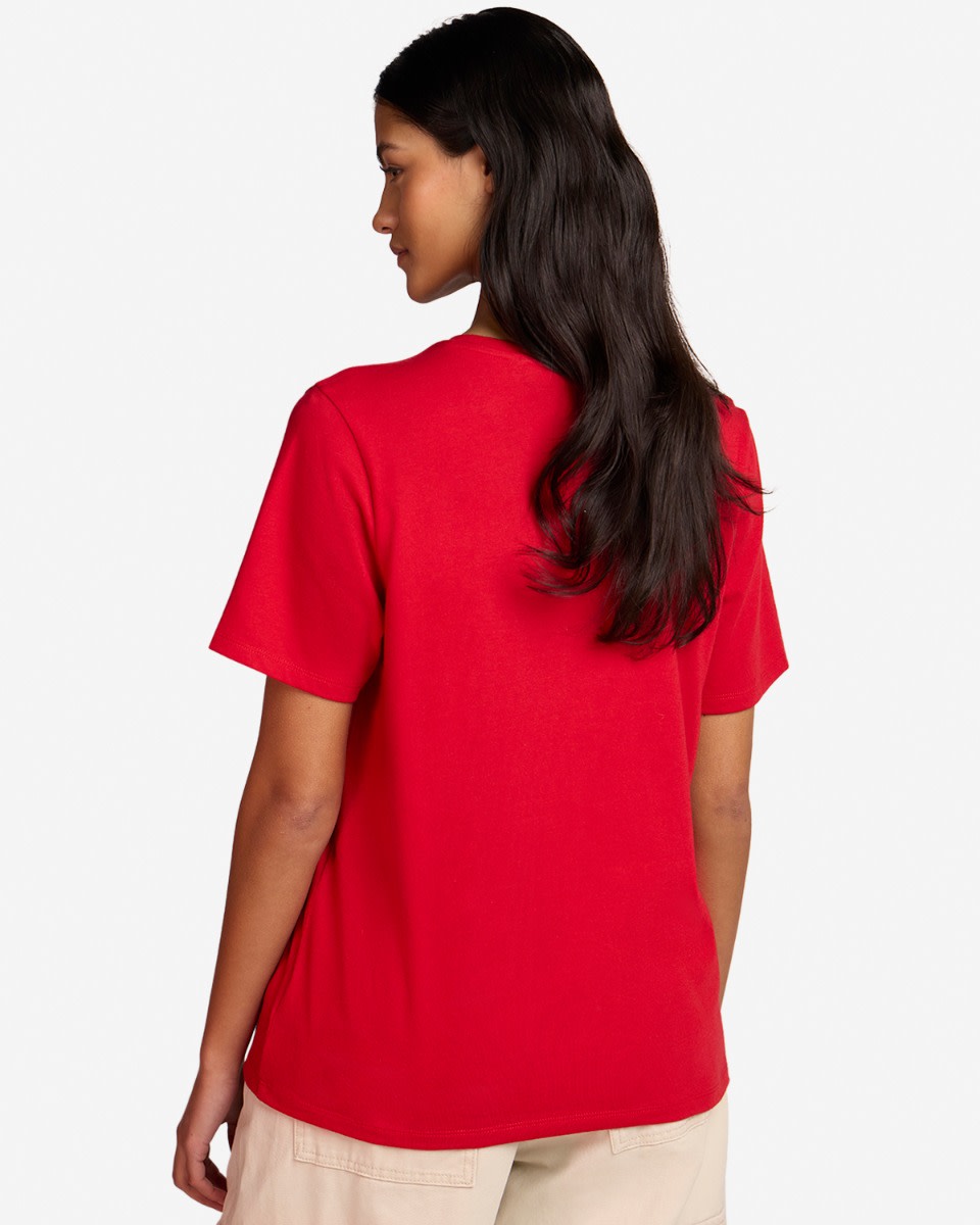 LFC Womens Stitch Tee Red - Image 2
