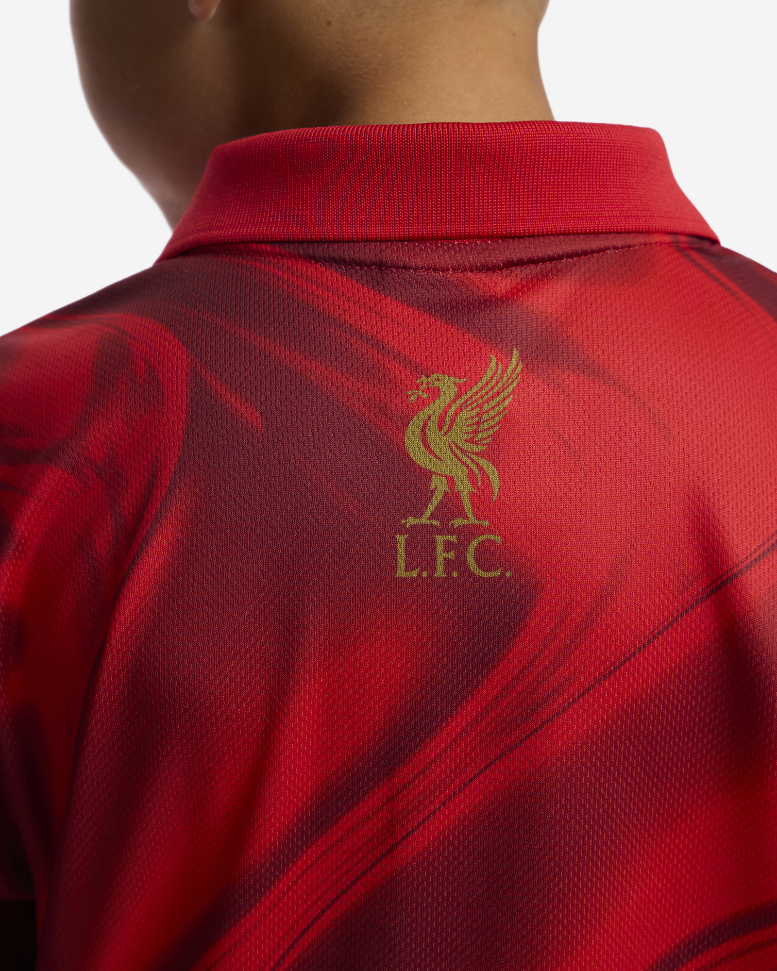 LFC X Unicorn 青少年飞镖衬衫红色 - Image 4