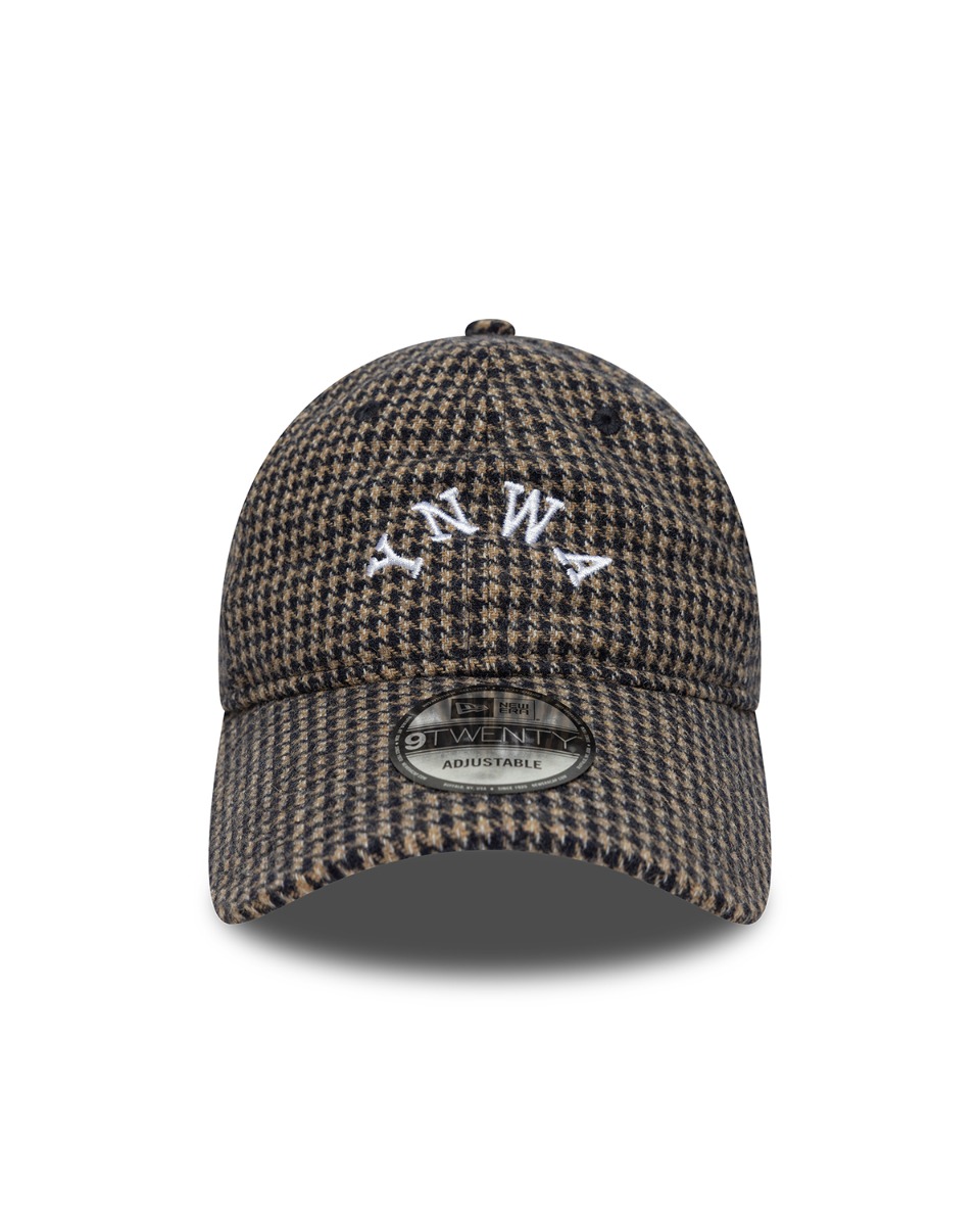 LFC New Era Liverpool 9TWENTY Tweed Patch Cap Brown - Image 2