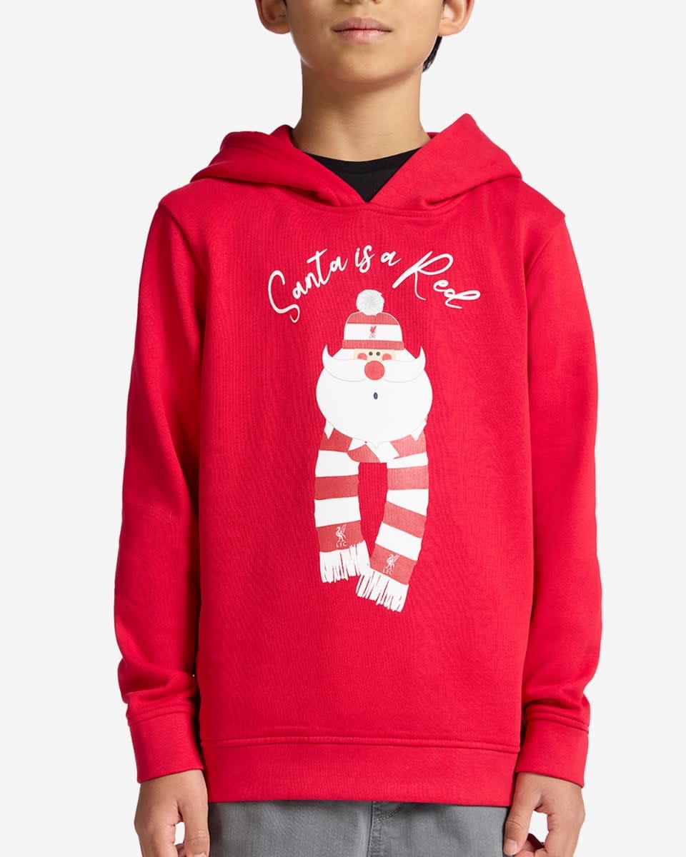 LFC Infants Santa Is A Red Hoody Rot - Image 4