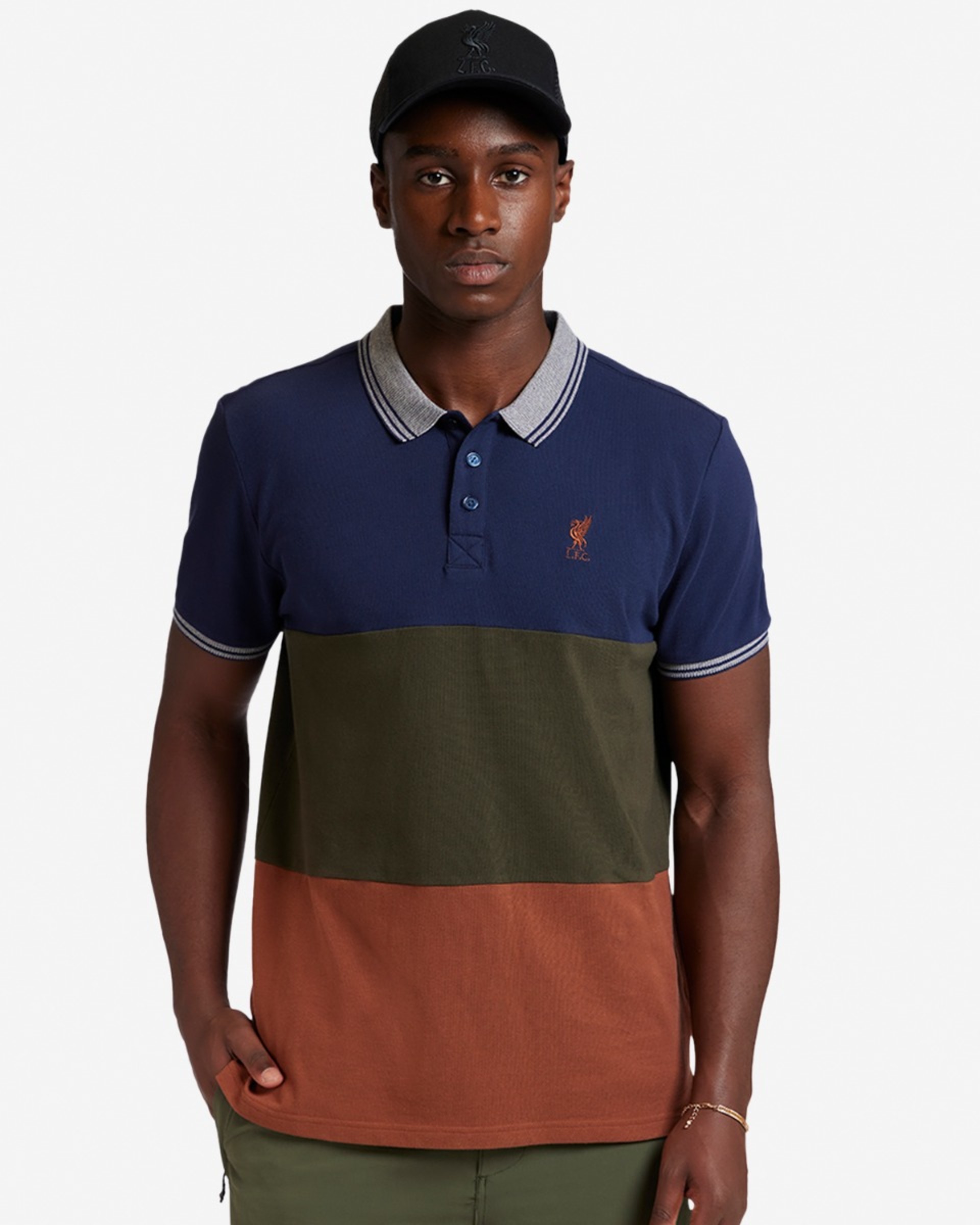 LFC Herre Colour Block Polo - Image 1