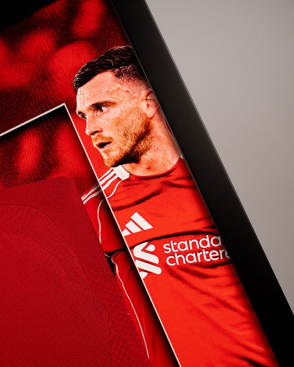 LFC Framed 25/26 Robertson Hero Shirt - Image 3