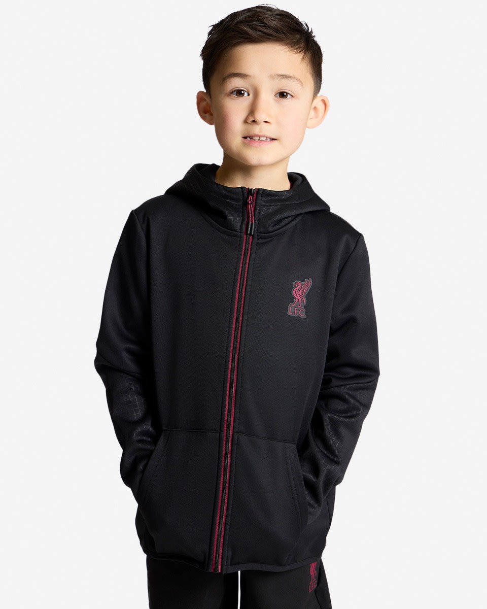 LFC 婴儿连帽拉链上衣黑色 - Image 2