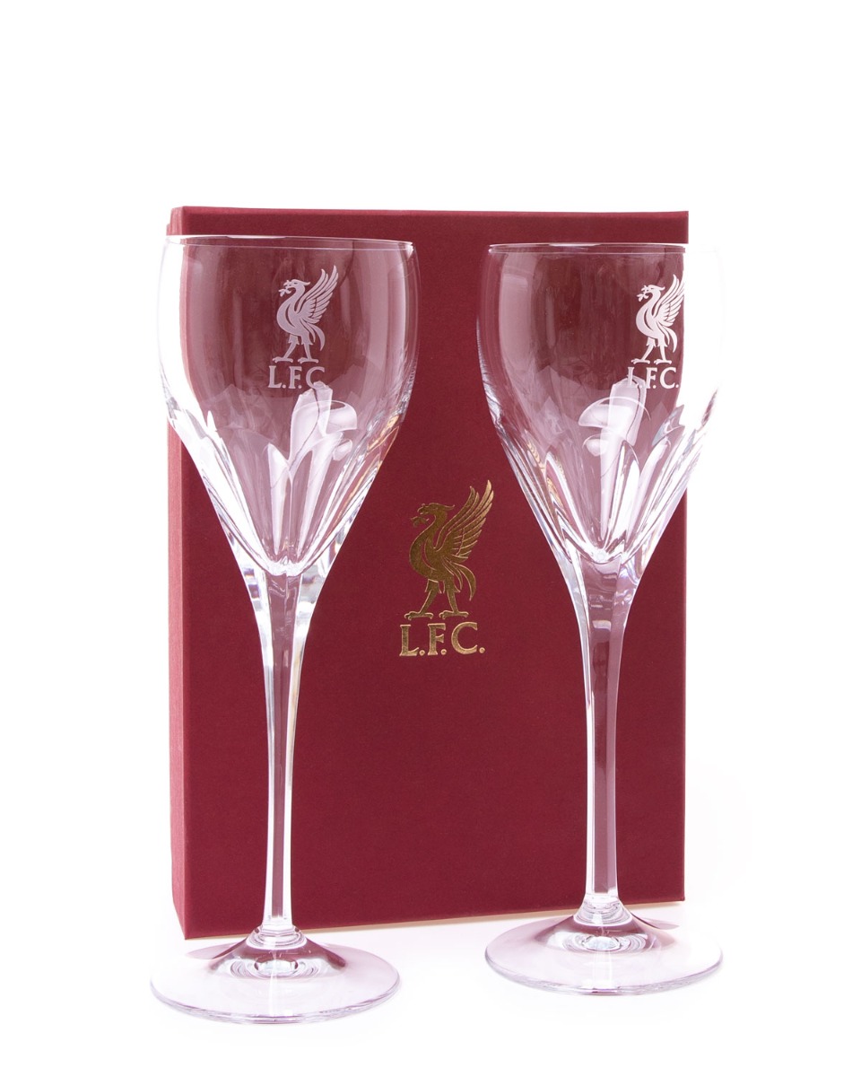 LFC Crystal Wine Glass Pair - Image 2