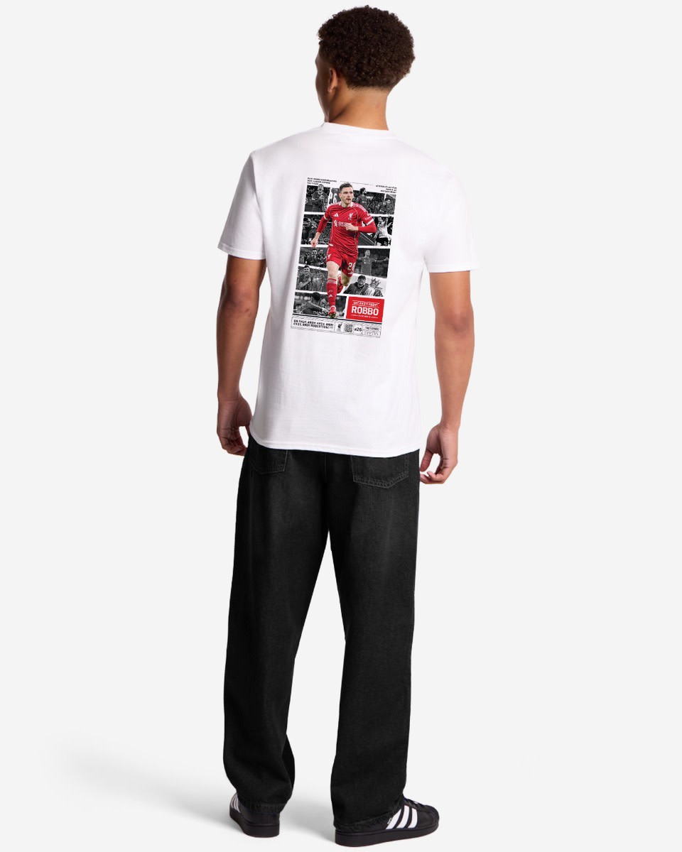 LFC Robertson Montage T-Shirt für Erwachsene, Weiß - Image 3