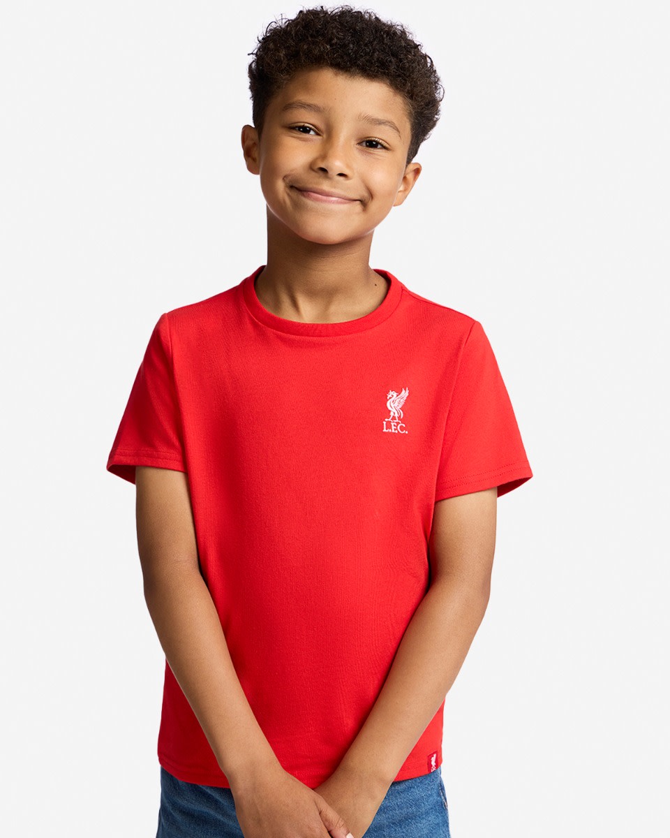 LFC Juniors Liverbird Emblem T-Shirt Rot - Image 1