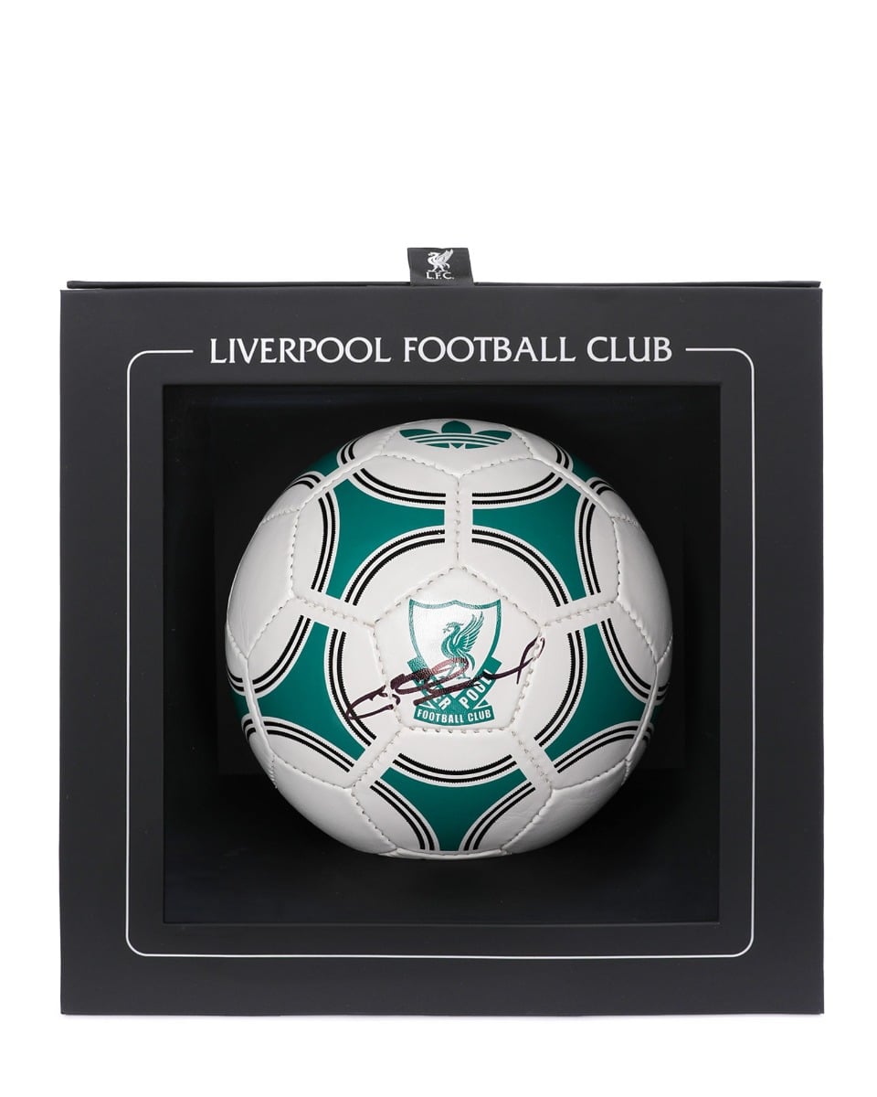 LFC Signed Gerrard Boxed Adidas Football - Image 1