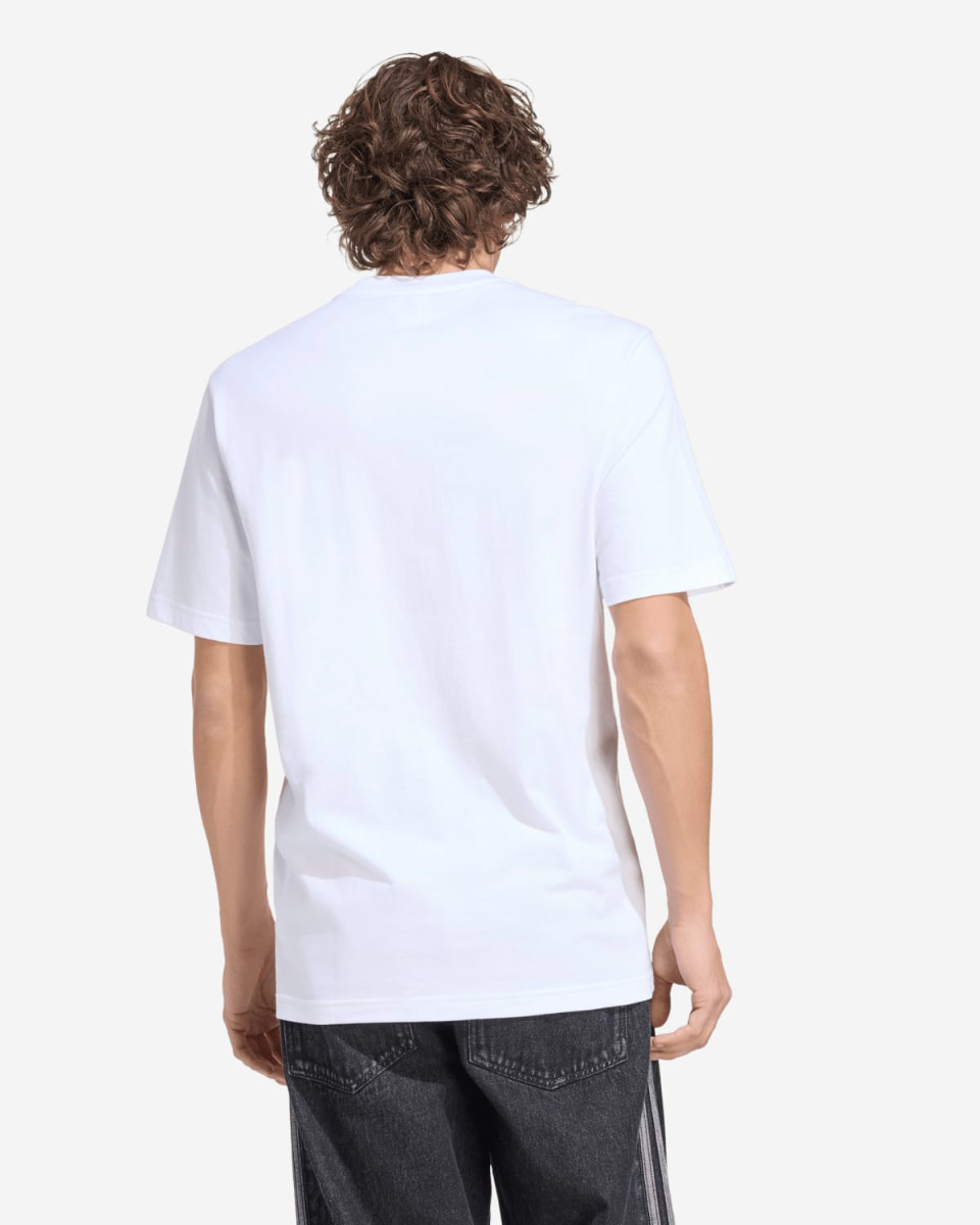 LFC adidas Mens Seasonal Graphic Trefoil Tee White - Image 2