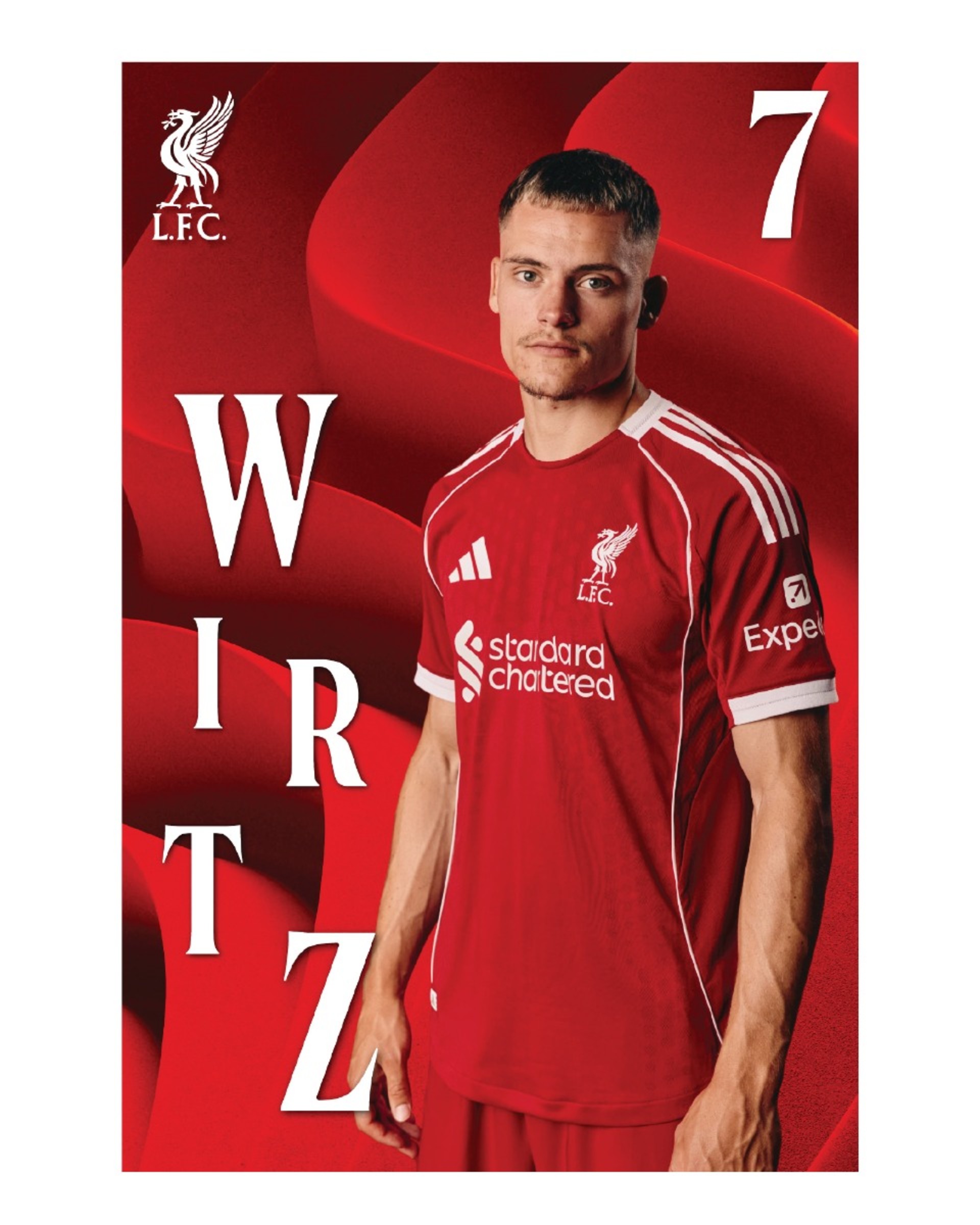 Affiche LFC 25/26 Wirtz - Image 1