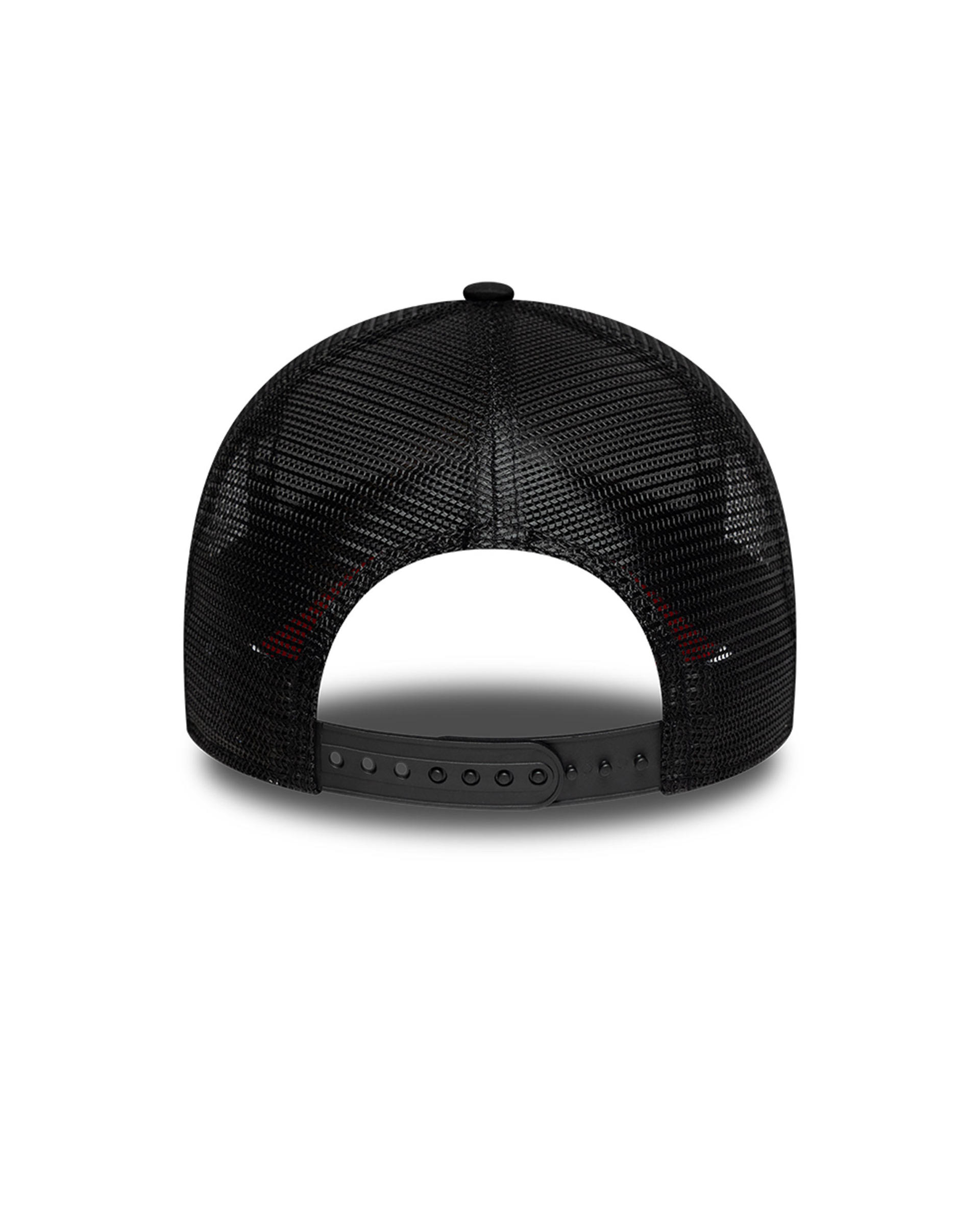 Gorra de goma LFC New Era para adultos con forma de camionero, levantada, negra - Image 3
