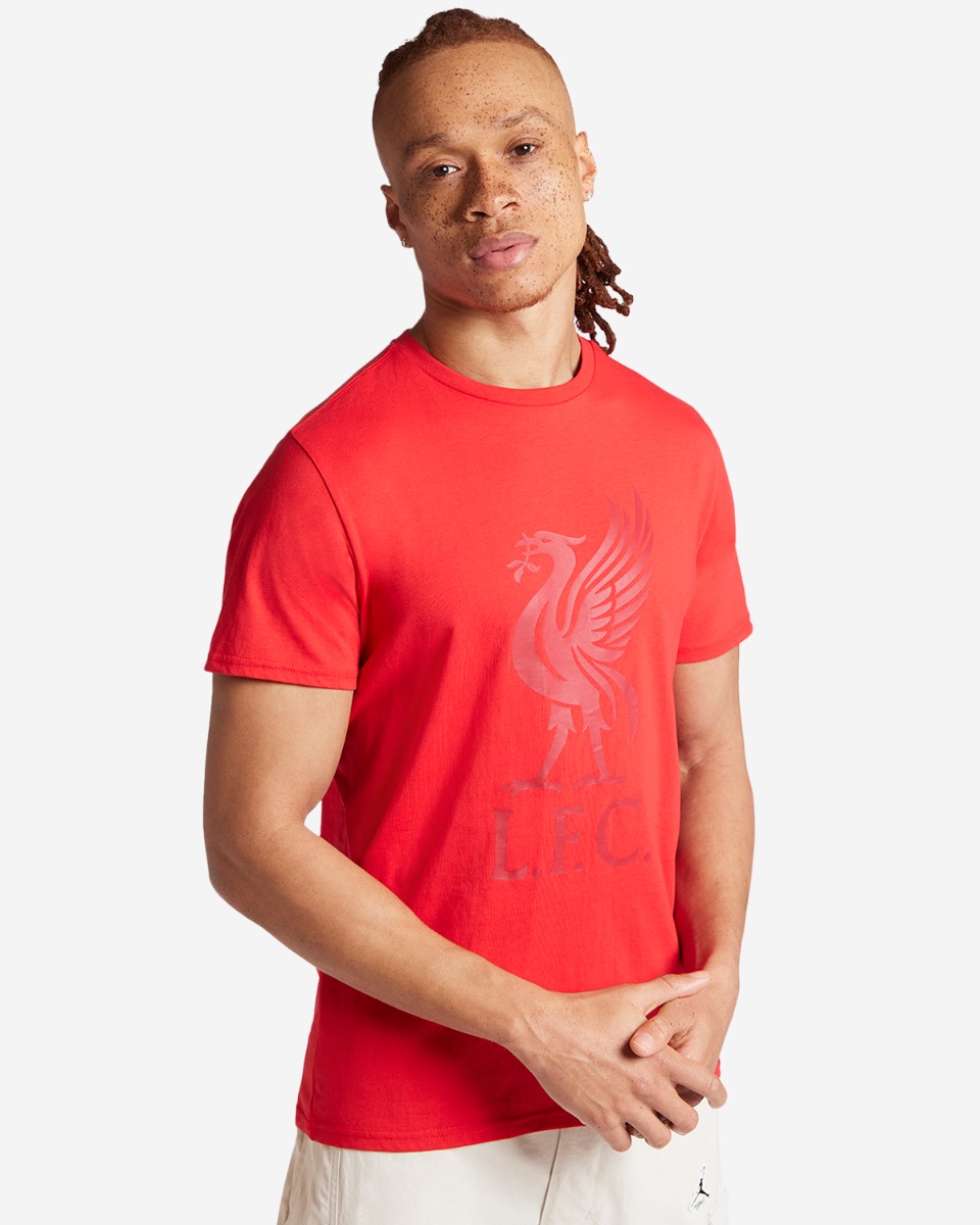 LFC Adults Liverbird Röd T-shirt - Image 4