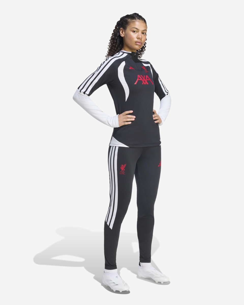 LFC adidas Womens 26/27 Tiro Training Pants Black - Image 3