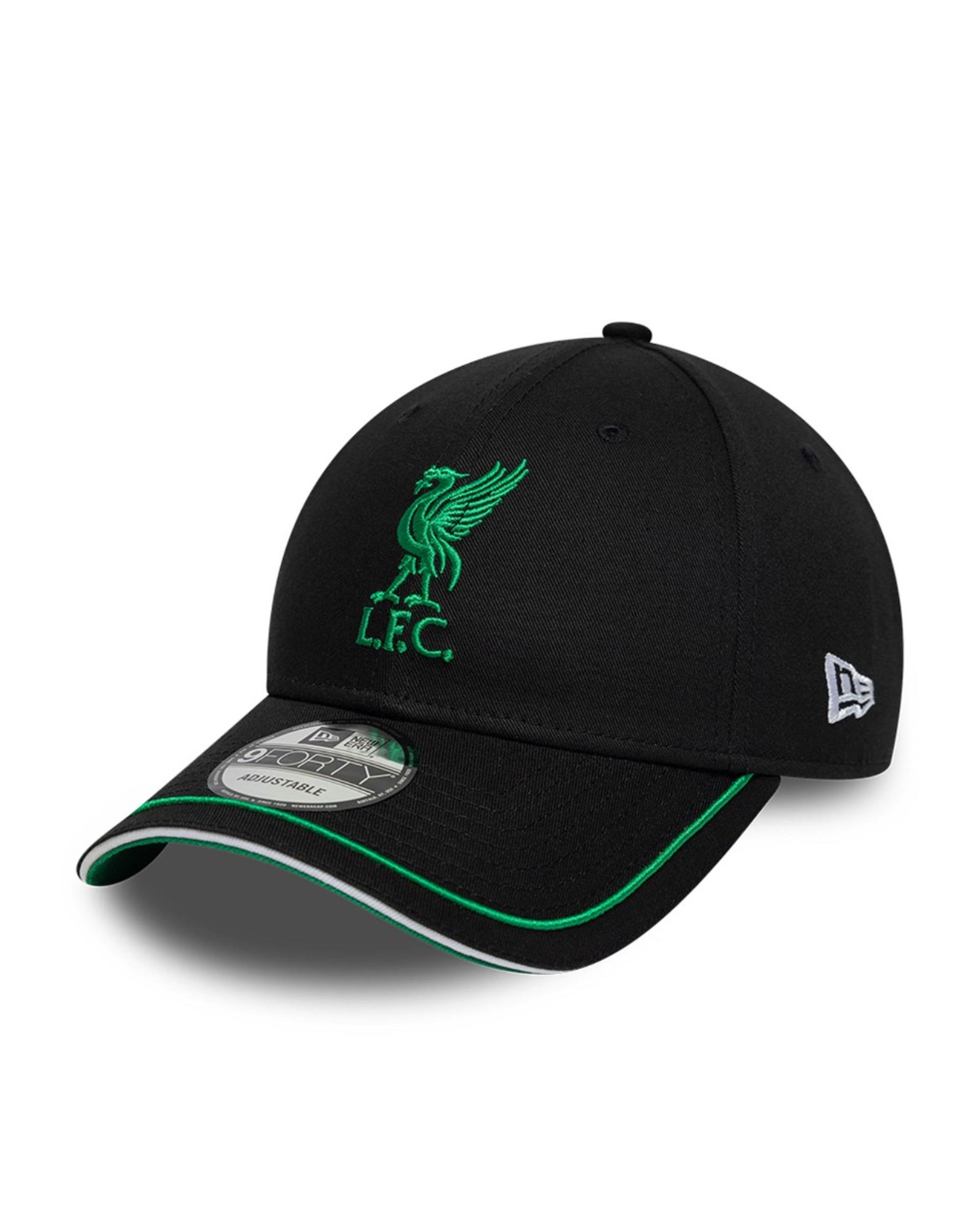 LFC New Era สำหรับผู้ใหญ่ 9FORTY หมวกไอร์แลนด์ สีดำ - Image 3