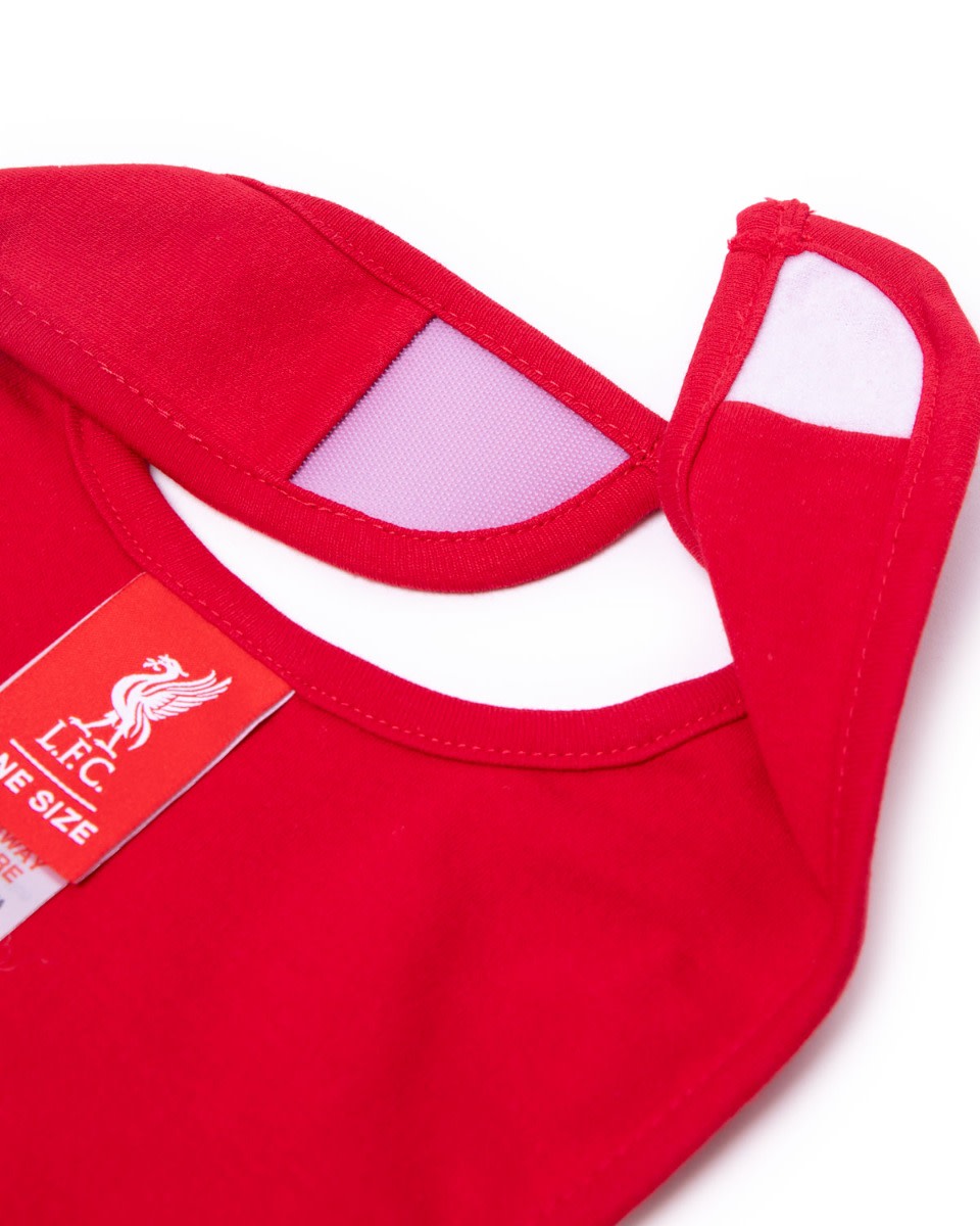 LFC Mighty Red 3Pk Bibs - Image 3