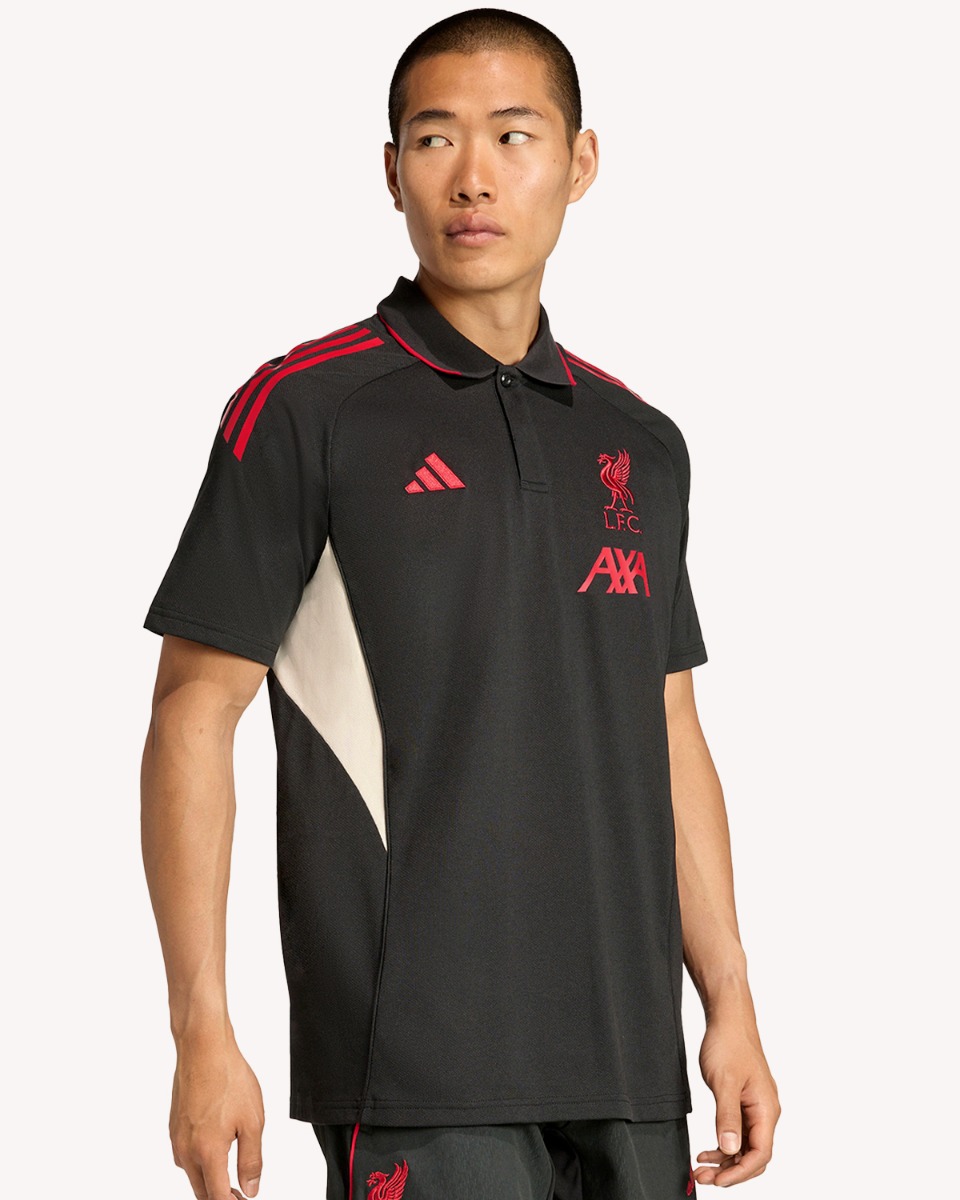 LFC adidas Herr 25/26 Inrikes Träningspolo Svart - Image 3