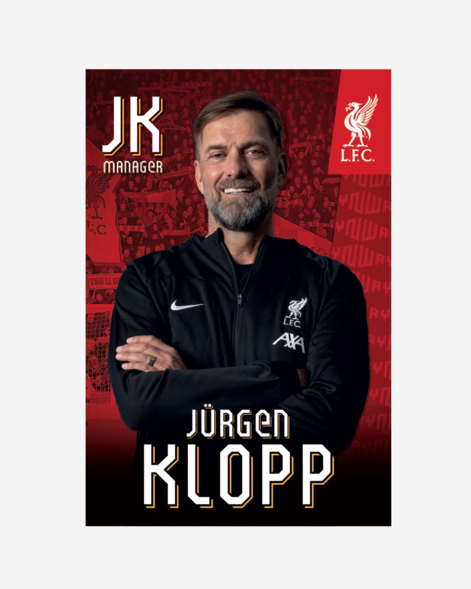Affiche Jürgen Klopp du LFC 23/24 - Image 1