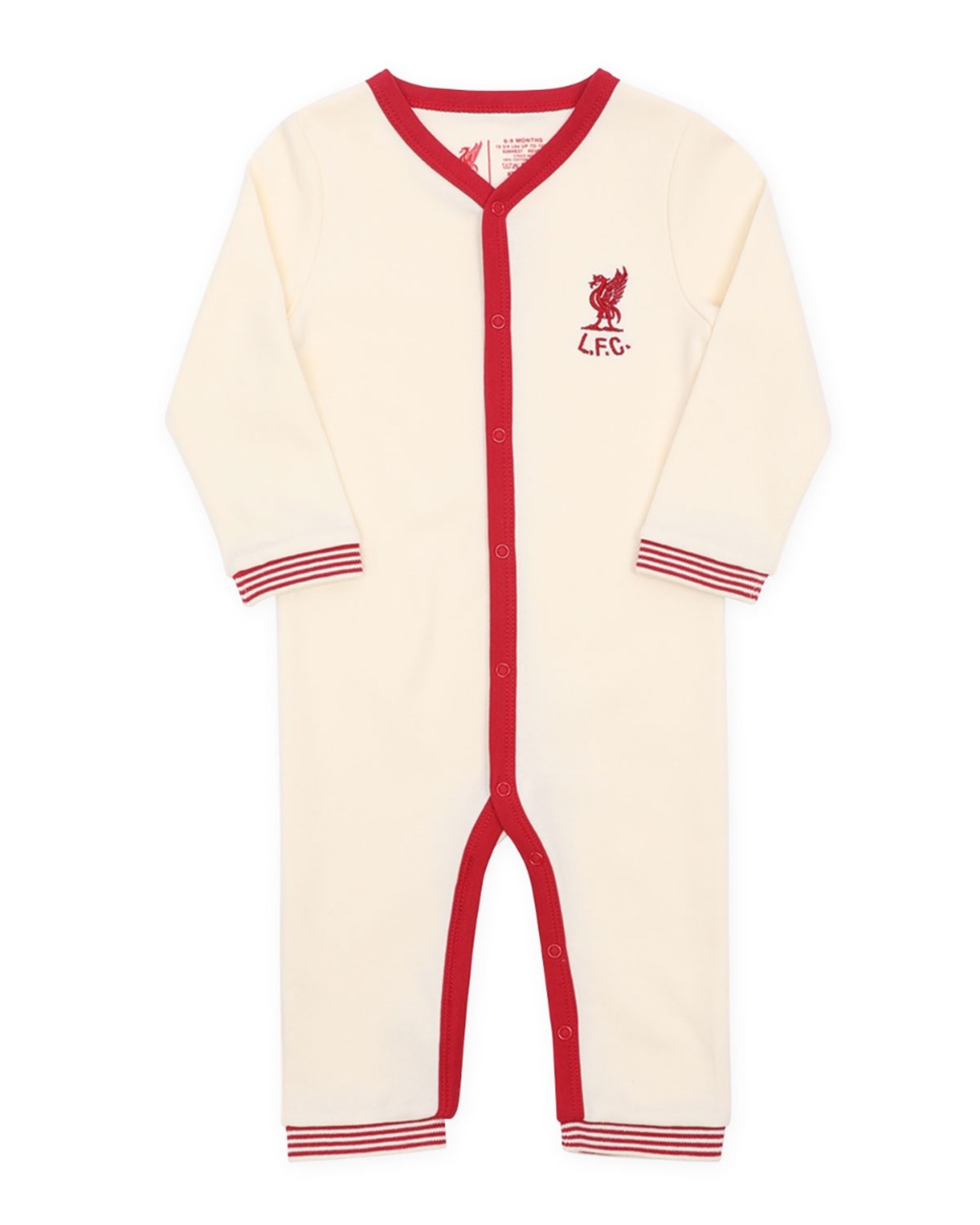 LFC Baby-Schlafanzüge mit Schaft, Rot, 2 Stück - Image 3