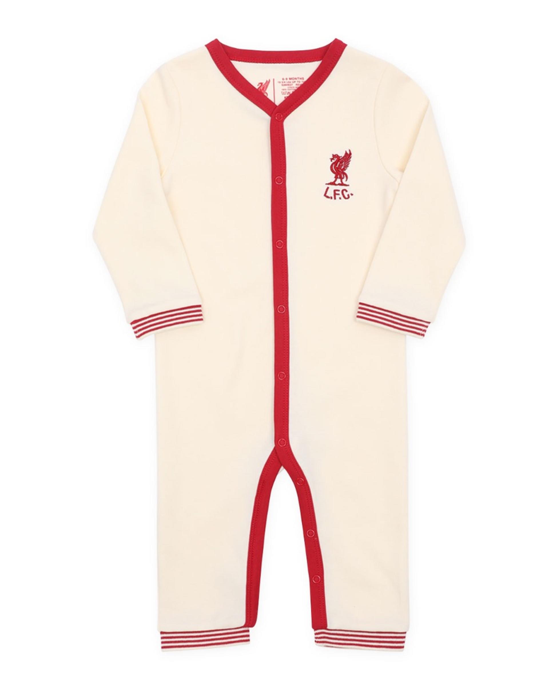 Pijama Shankly de LFC Baby, 2 unidades, color rojo - Image 3