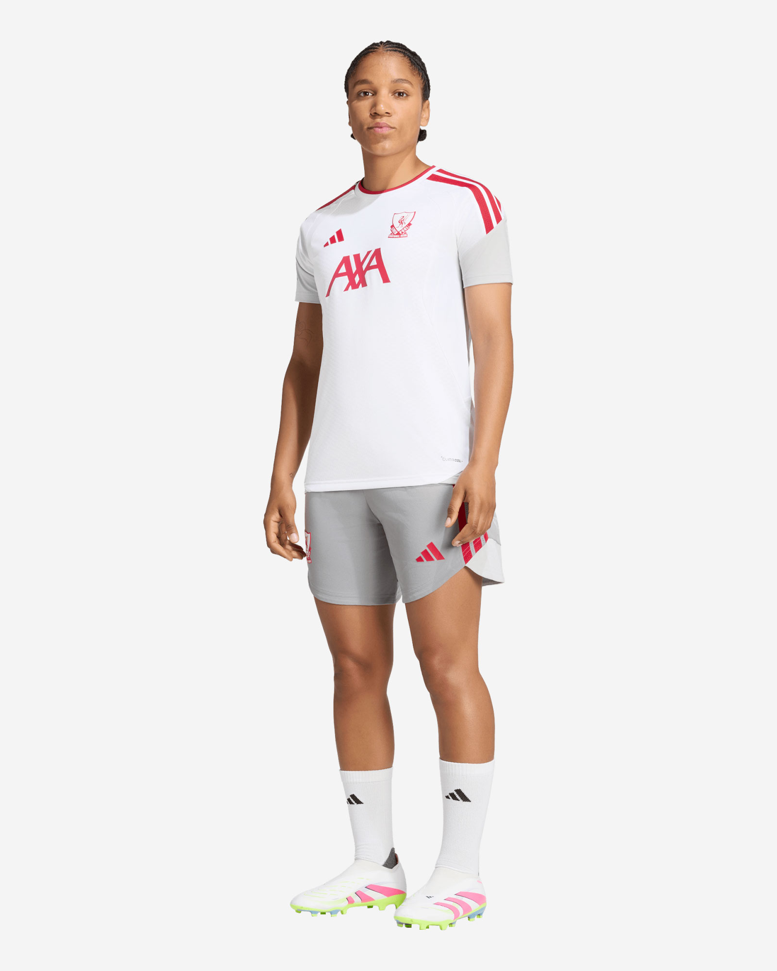 LFC adidas 26/27 Authentic European Tiro Trainingstrikot für Damen, Weiß - Image 4