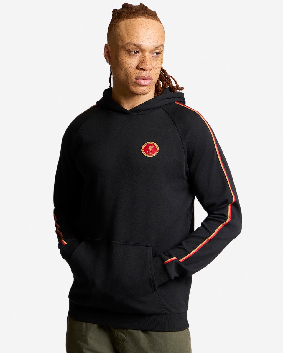LFC EST. 1892 Adults Overhood Hoodie Black - Image 3