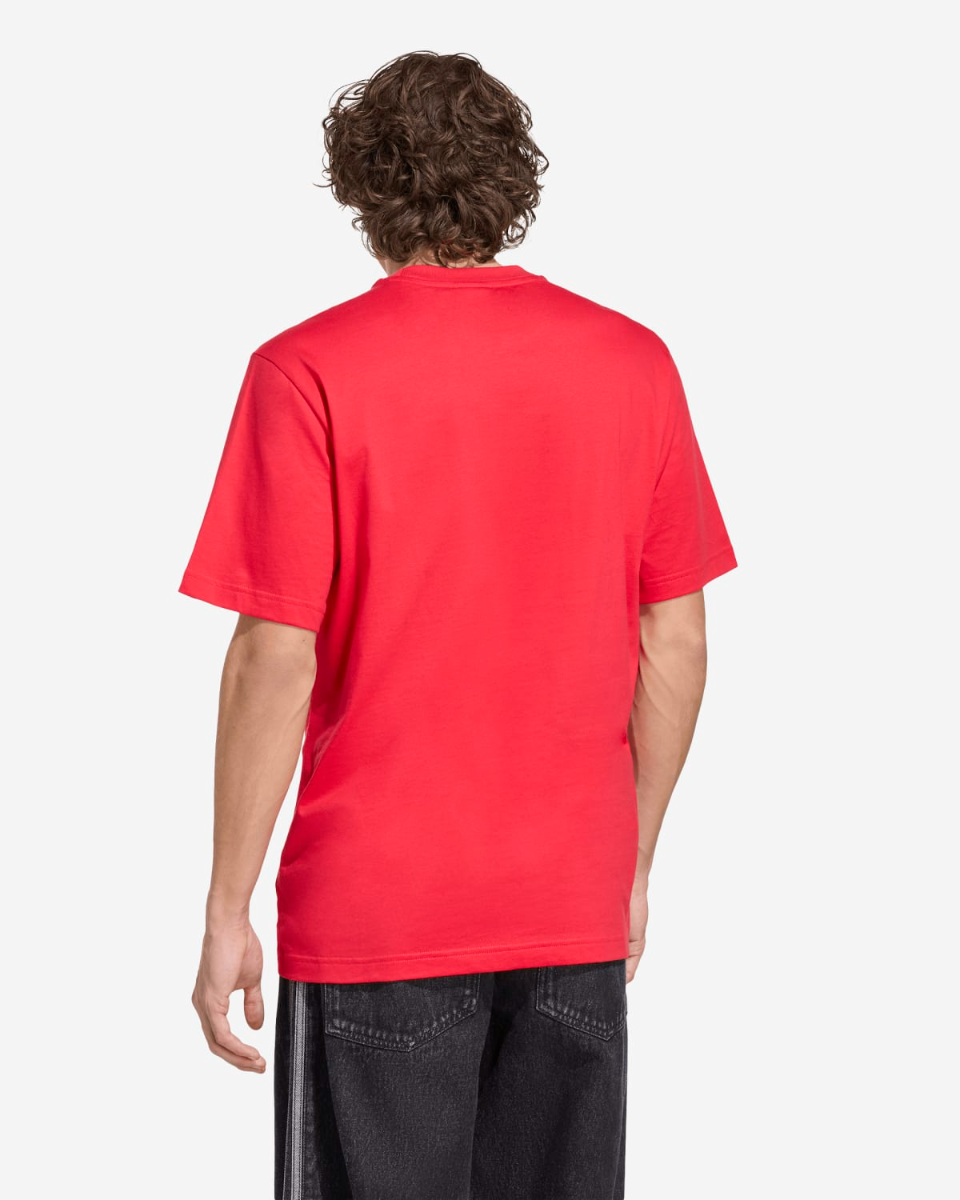 LFC adidas Mens Seasonal Graphic Trefoil Tee Red