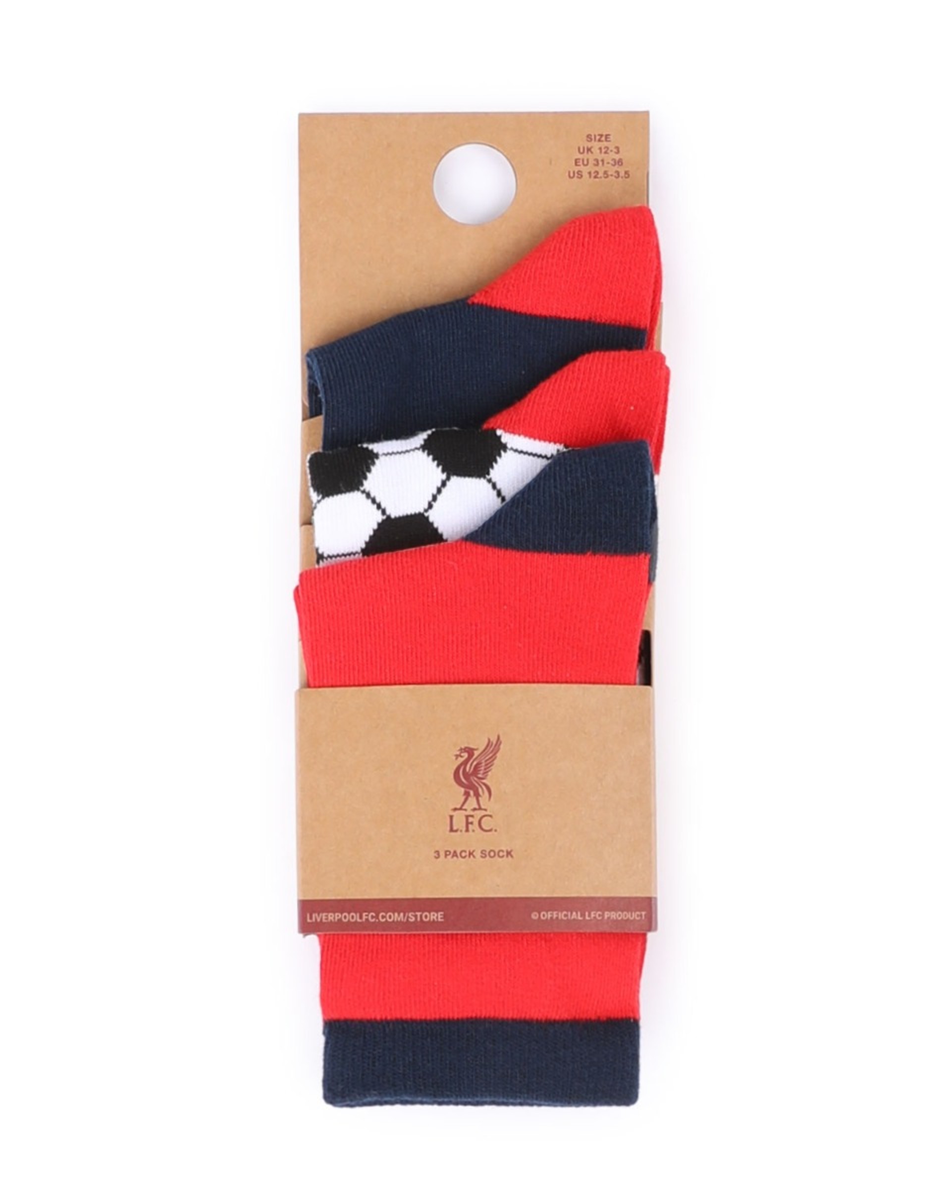 Lot de 3 chaussettes design LFC Juniors - Image 2