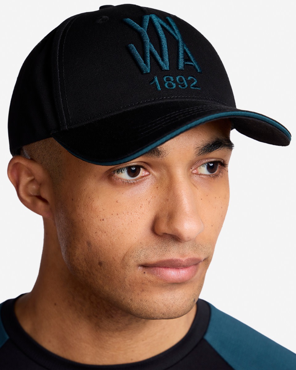 LFC Adults YNWA Baseball Cap Black - Image 1