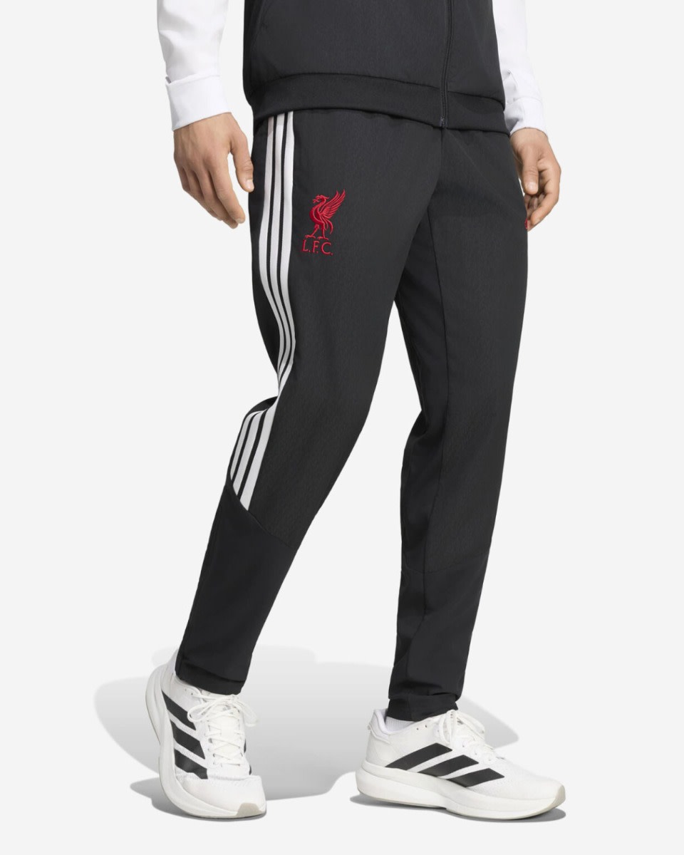 LFC 아디다스 남성용 26/27 티로 프레젠테이션 팬츠 블랙 - Image 1