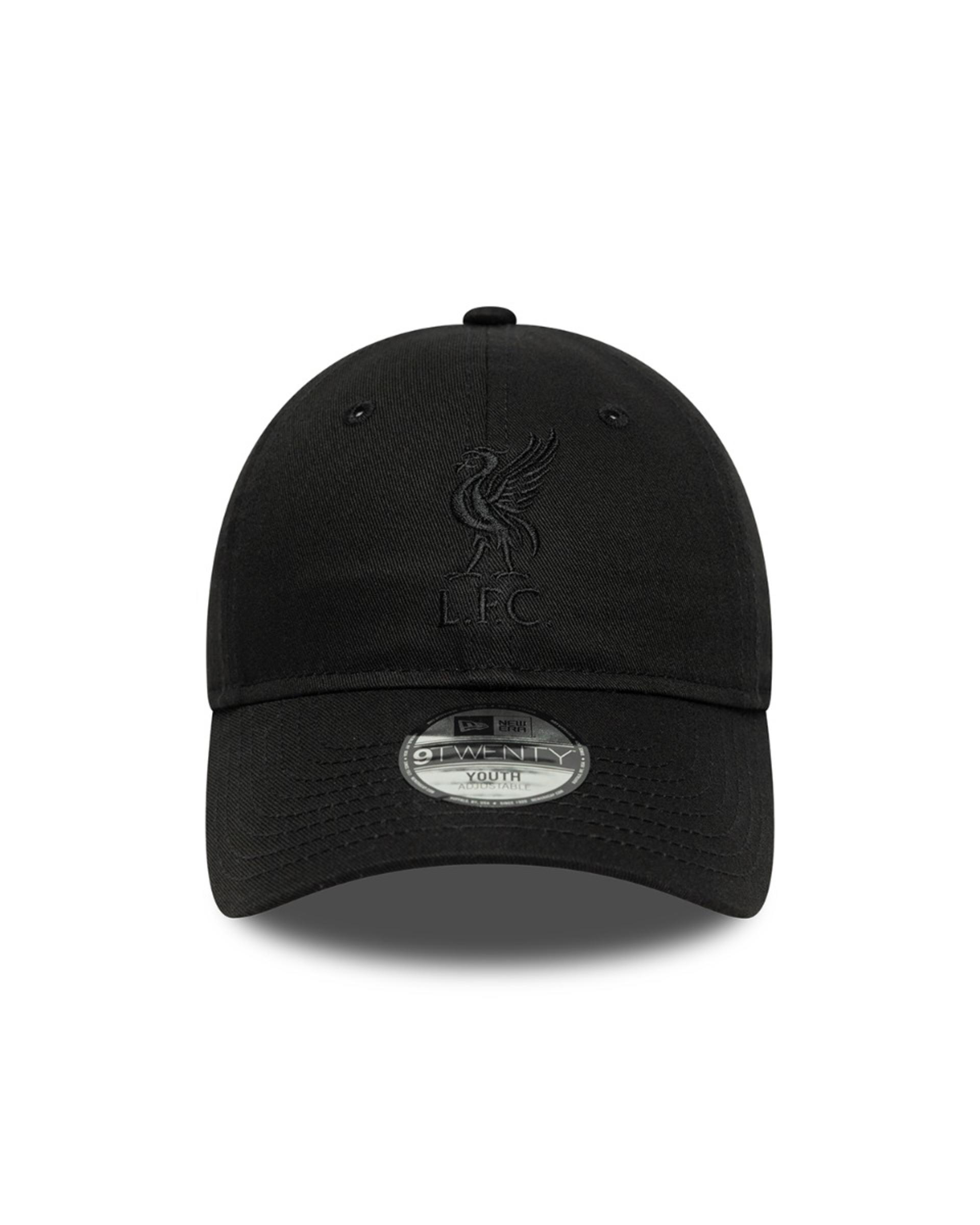 Gorra LFC New Era 9TWENTY Tonal para niños, negra - Image 2