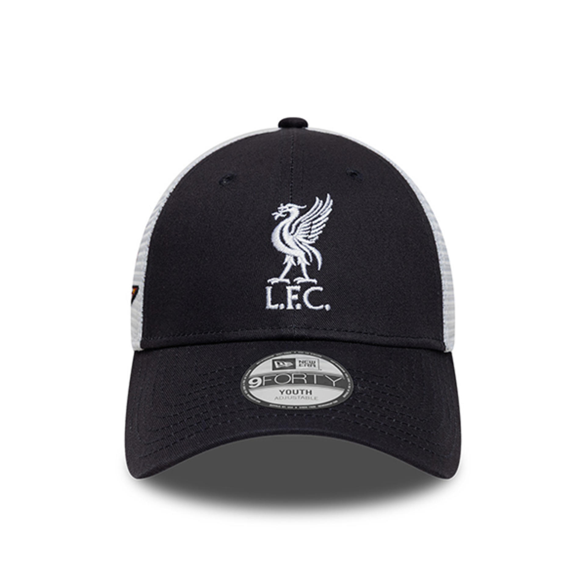 LFC New Era Juniors 9FORTY Patchcap, Marineblau - Image 3