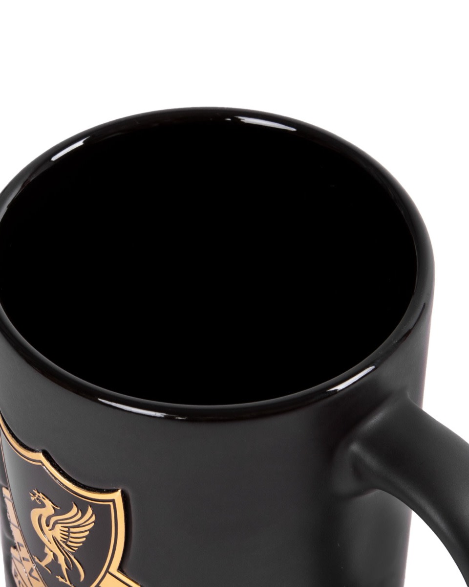 LFC Matte Gold Crest Mug - Image 4