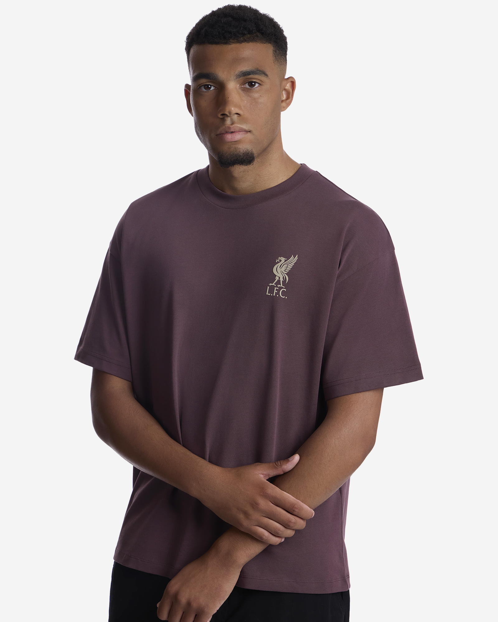 Camiseta abstracta extragrande LFC YNWA Huckleberry para hombre - Image 2