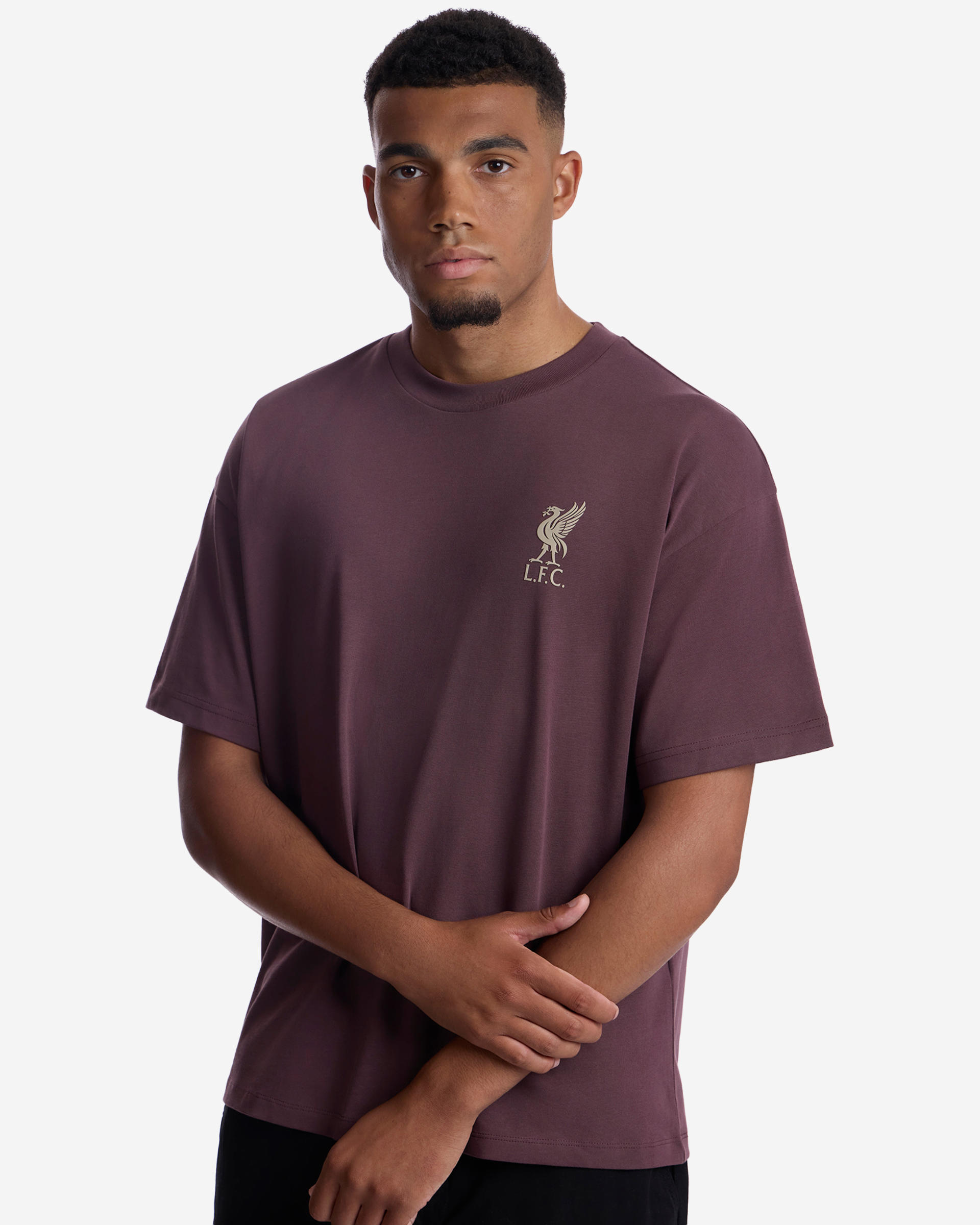 Camiseta abstracta extragrande LFC YNWA Huckleberry para hombre - Image 2