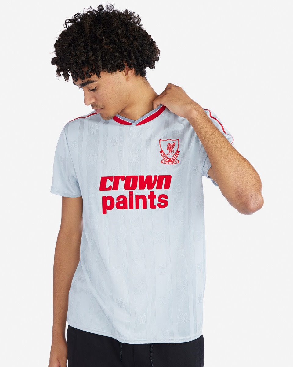 LFC Retro Mens 87-88 Third Shirt - Image 3