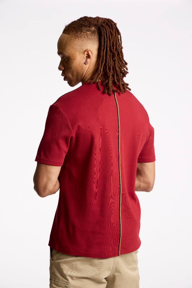 T-shirt rouge LFC EST. 1892 pour adultes - Image 2